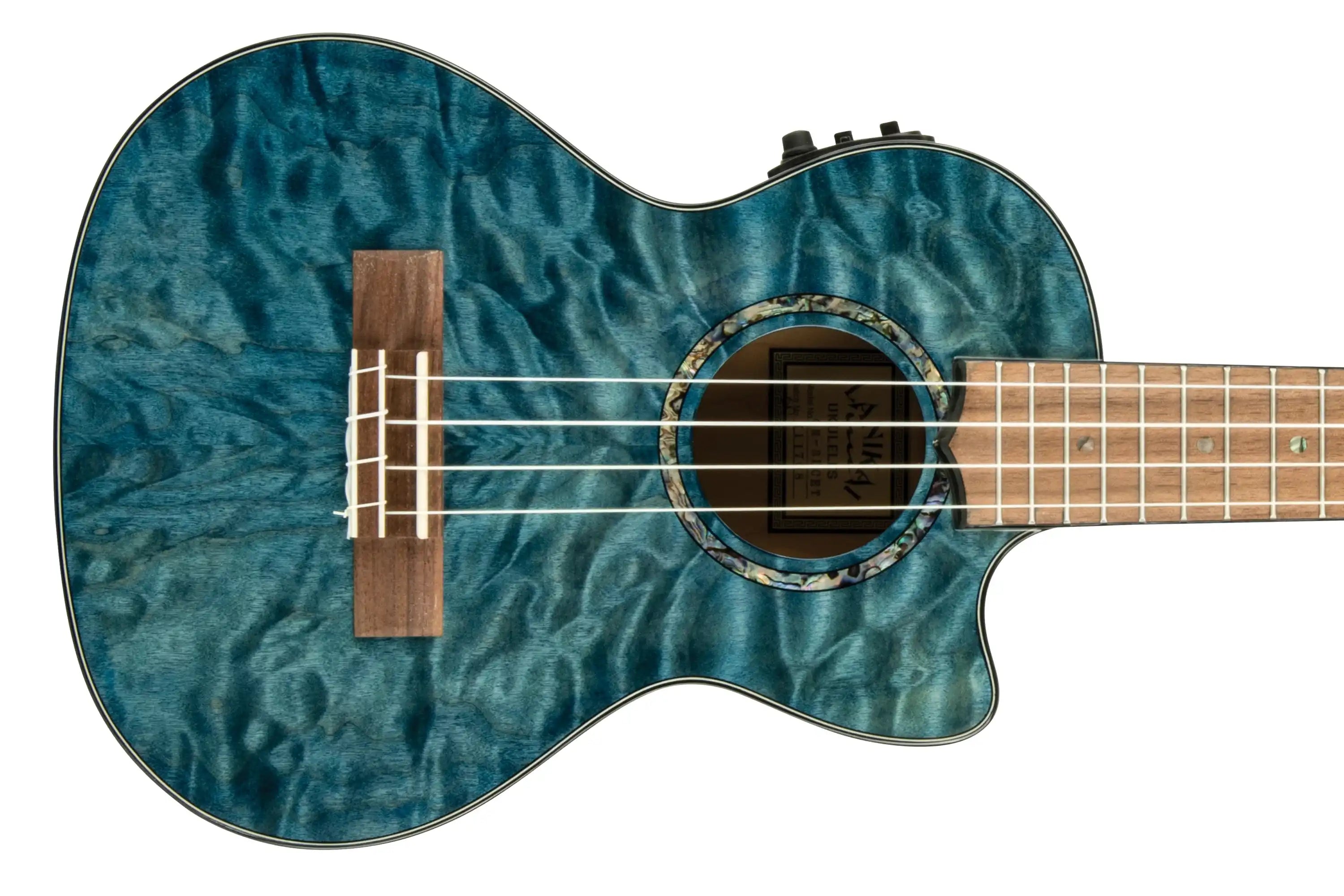 Lanikai-Blue-Maple-Tenor-Ukulele5 | Terry Carter Music Store