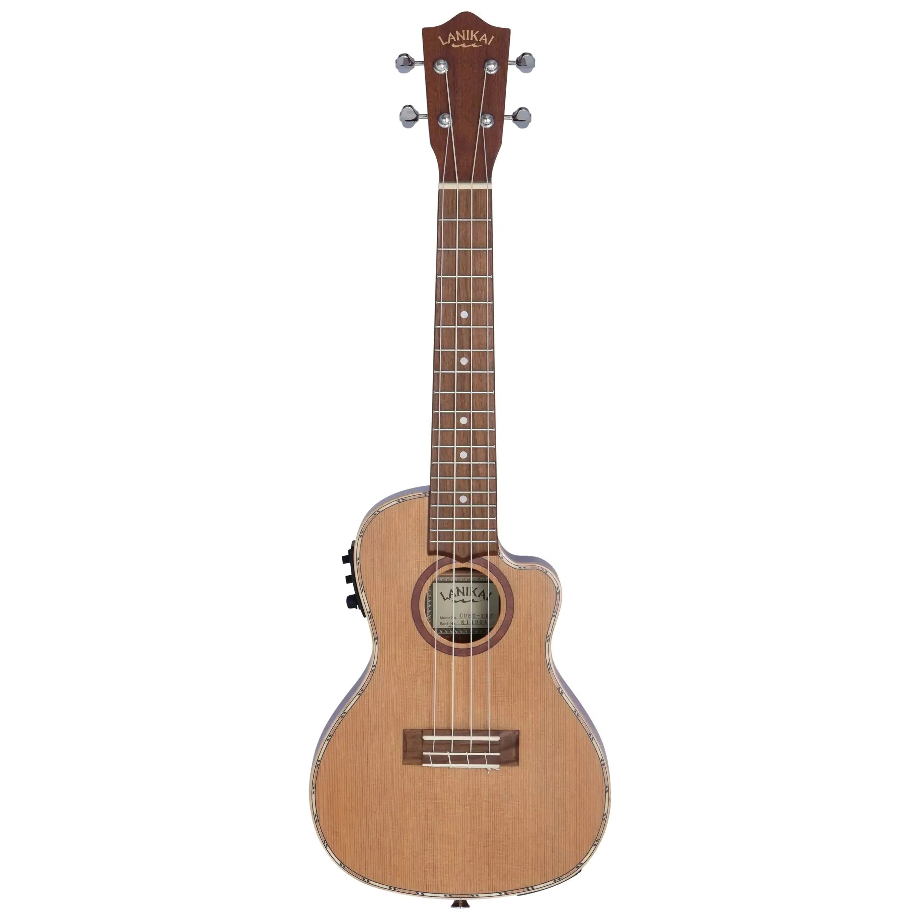 Lanikai-Cedar-Top-Concert-Ukulele-with-Pickup4 | Terry Carter Music Store