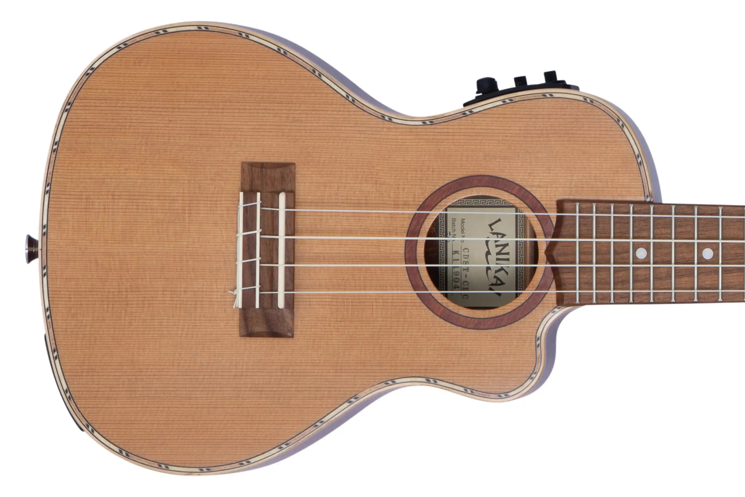 Lanikai-Cedar-Top-Concert-Ukulele-with-Pickup5 | Terry Carter Music Store