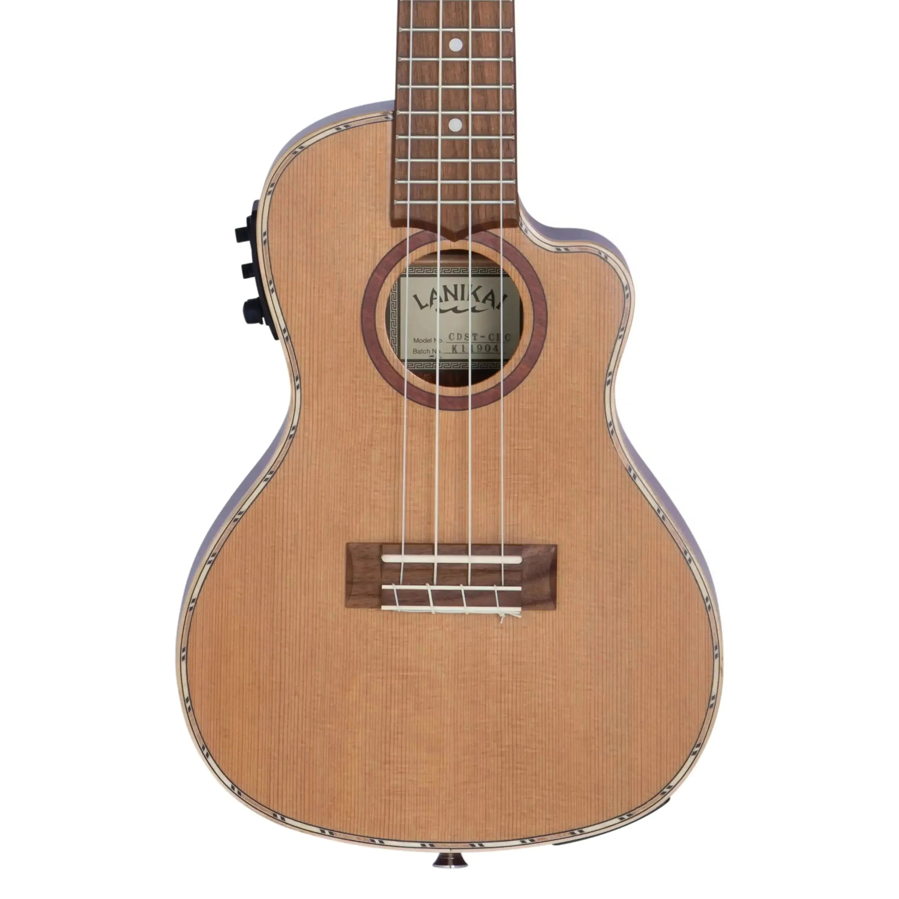 Lanikai-Cedar-Top-Concert-Ukulele-with-Pickup5 | Terry Carter Music Store