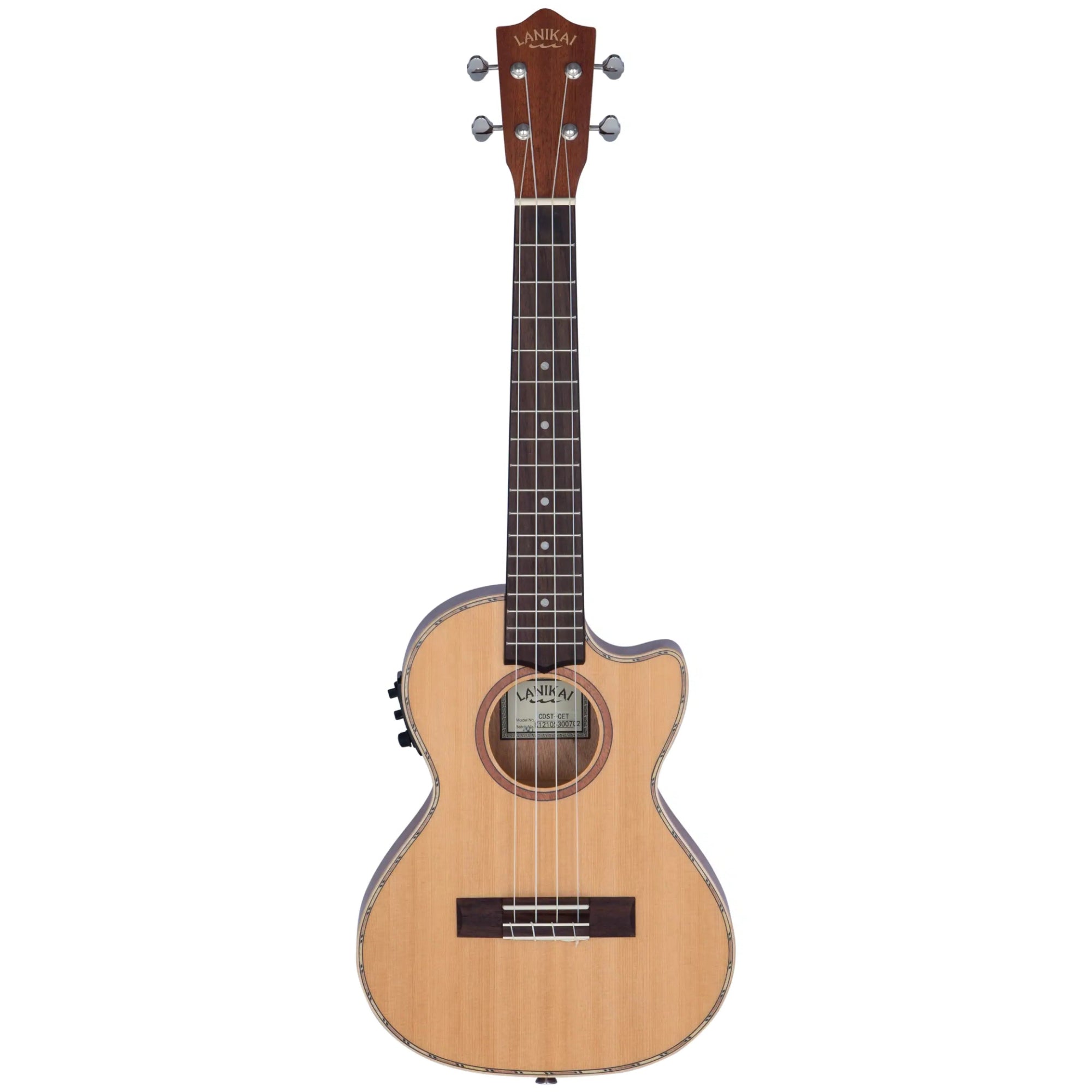 Lanikai-Cedar-Top-Tenor-Ukulele-with-Pickup4 | Terry Carter Music Store