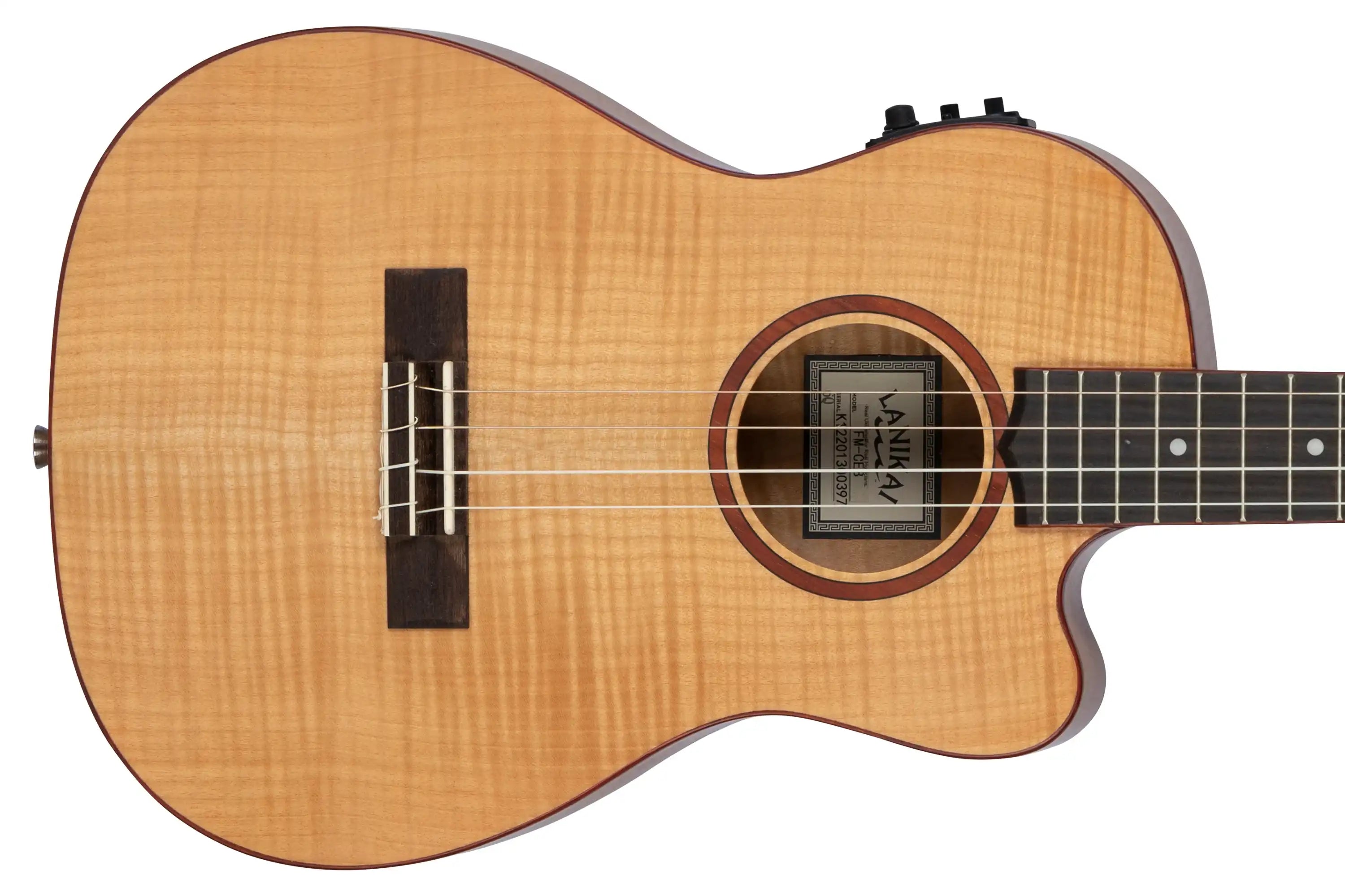 Lanikai-Maple-Baritone-Ukulele-with-Pickup5 | Terry Carter Music Store