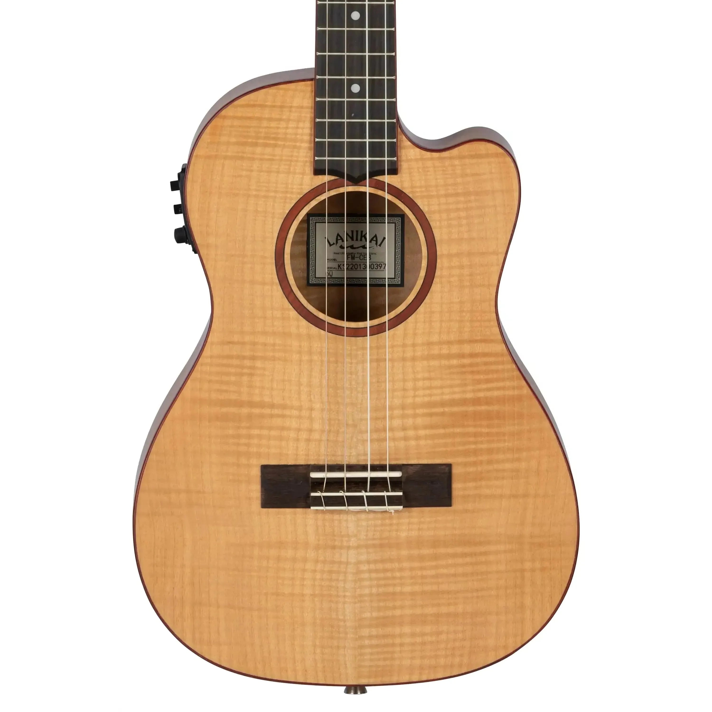 Lanikai-Maple-Baritone-Ukulele-with-Pickup5 | Terry Carter Music Store