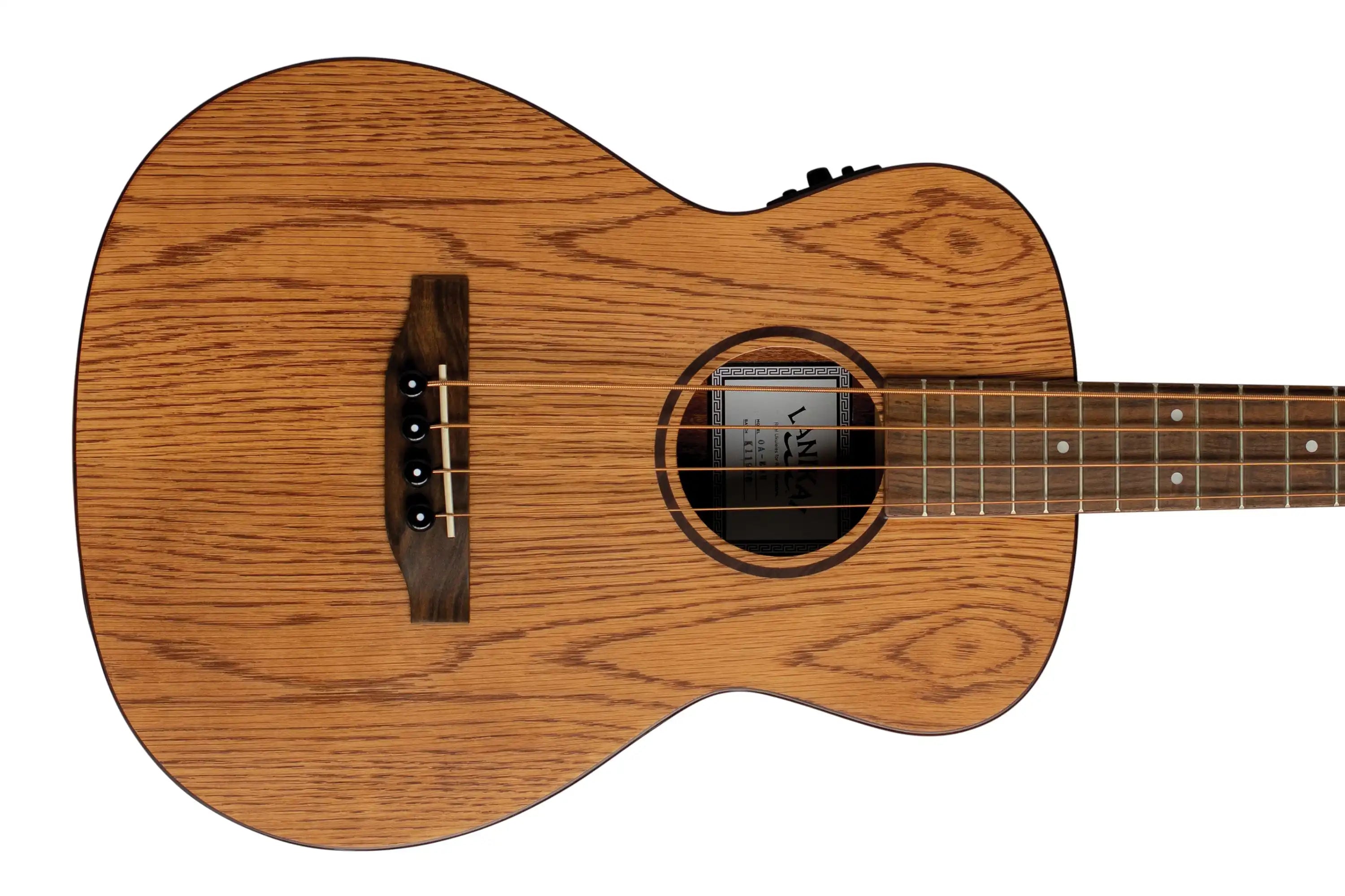 Lanikai-OA-EBU-Oak-Bass2 | Terry Carter Music Store