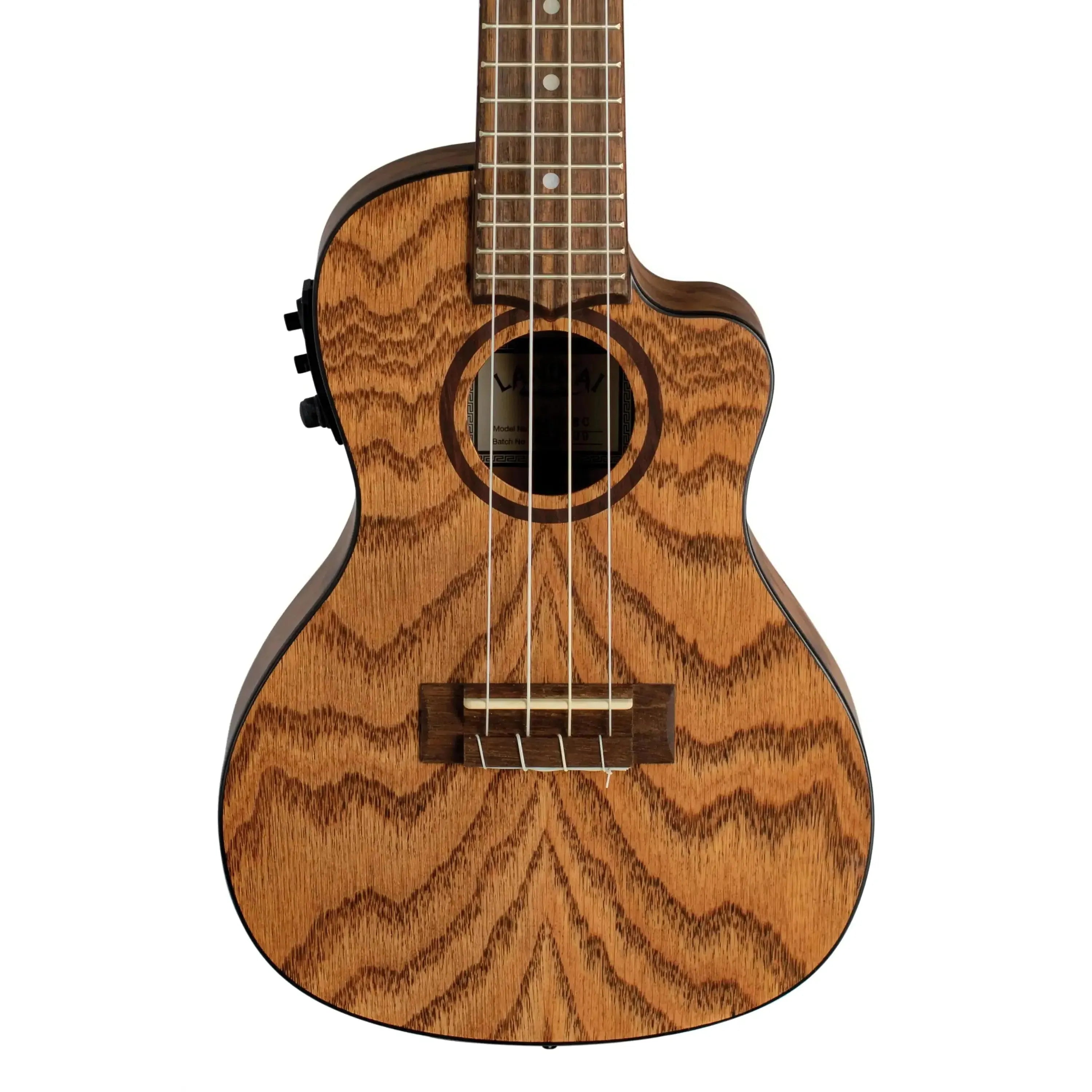 Lanikai-Oak-Concert-Ukulele-with-Pickup5 | Terry Carter Music Store