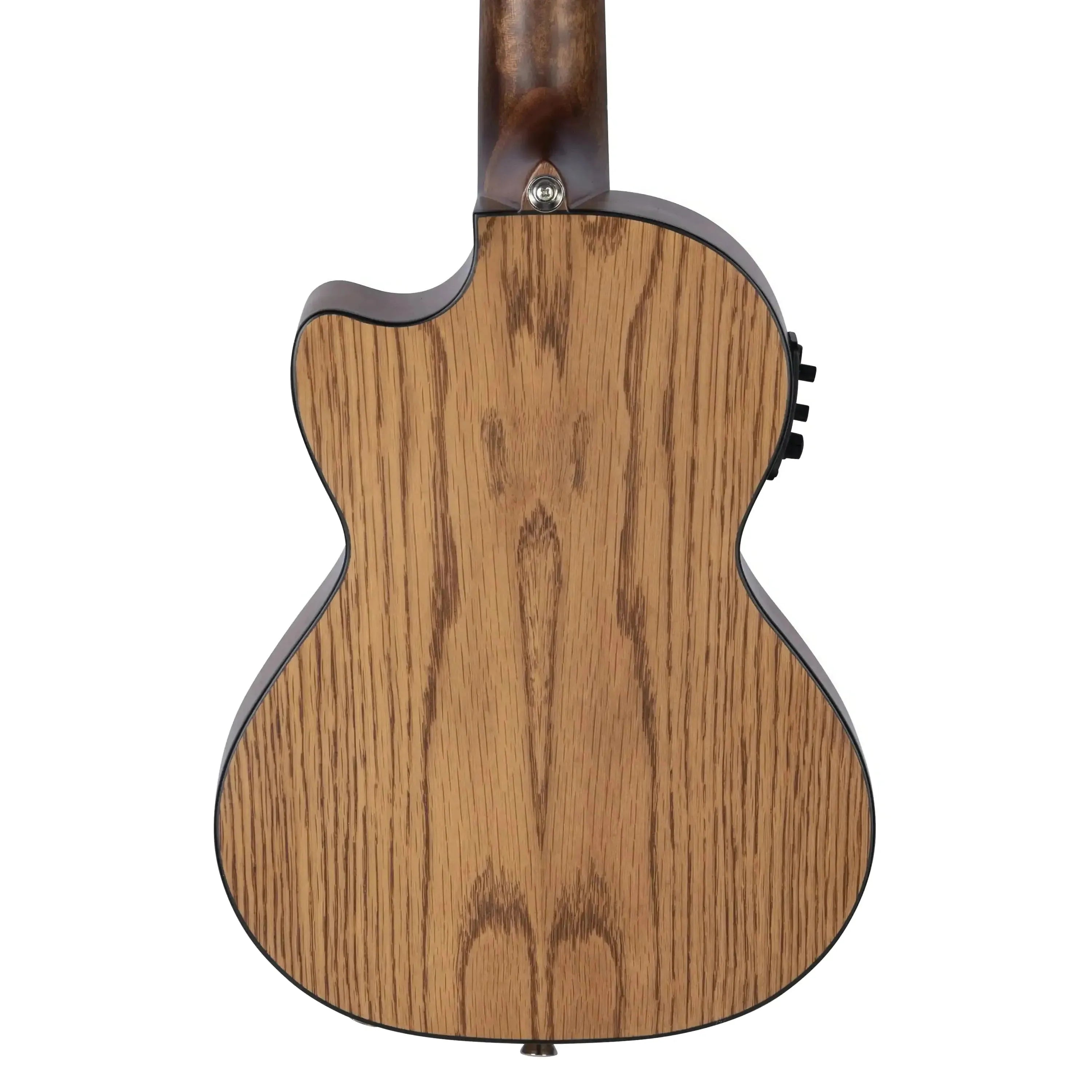Lanikai-Oak-Tenor-Ukulele-with-Pickup2 | Terry Carter Music Store