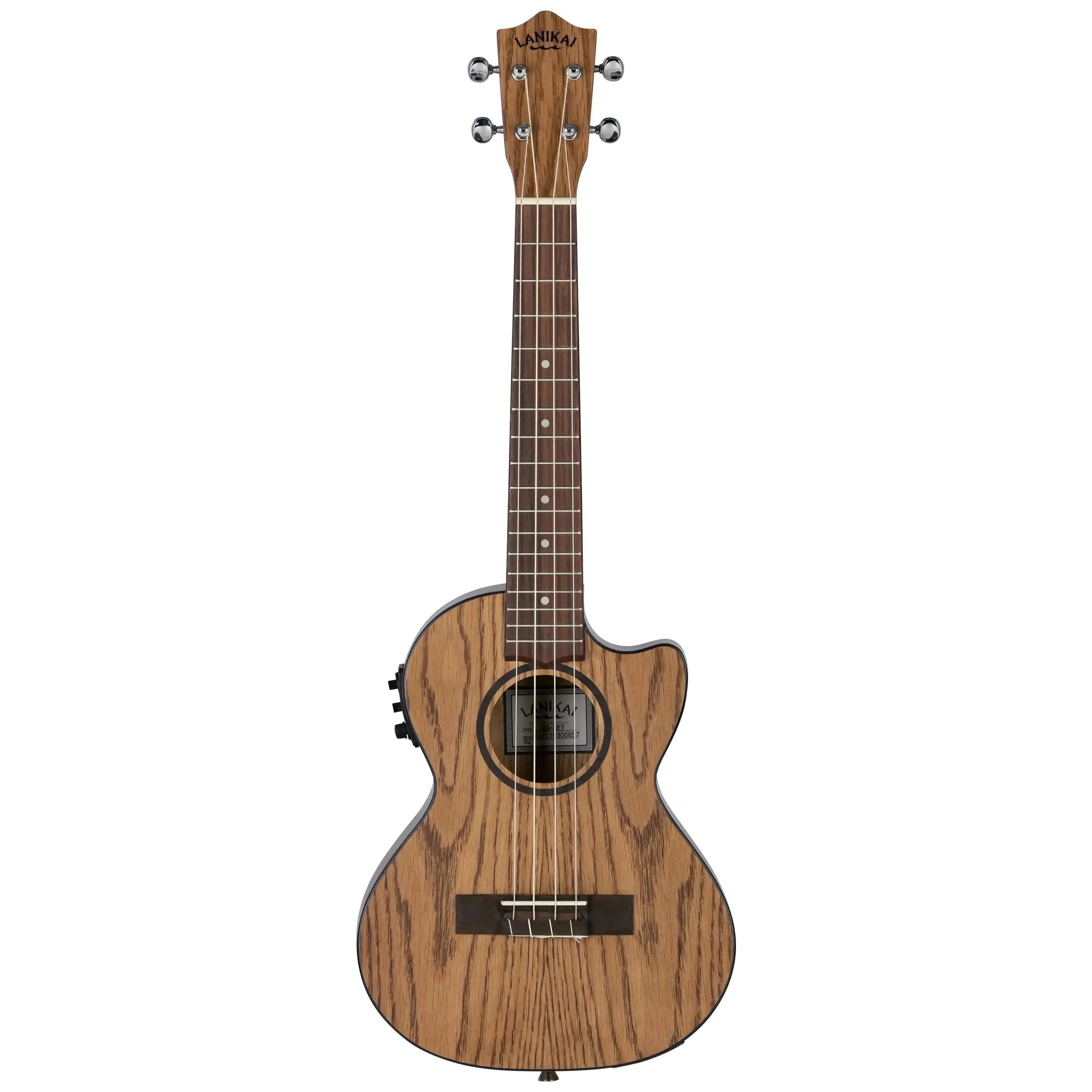 Lanikai-Oak-Tenor-Ukulele-with-Pickup4 | Terry Carter Music Store