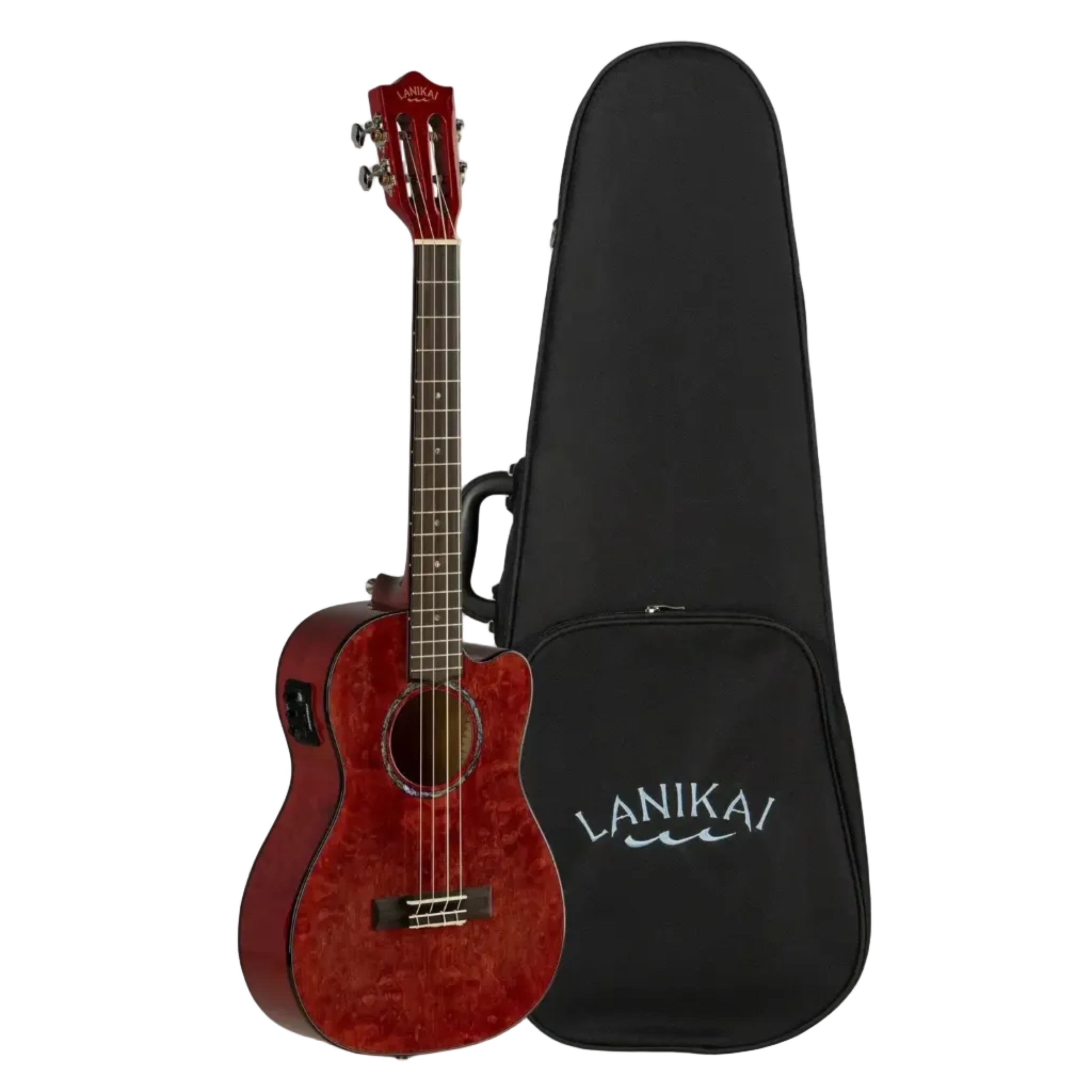 Lanikai-Red-Maple-Baritone-Ukulele1 | Terry Carter Music Store