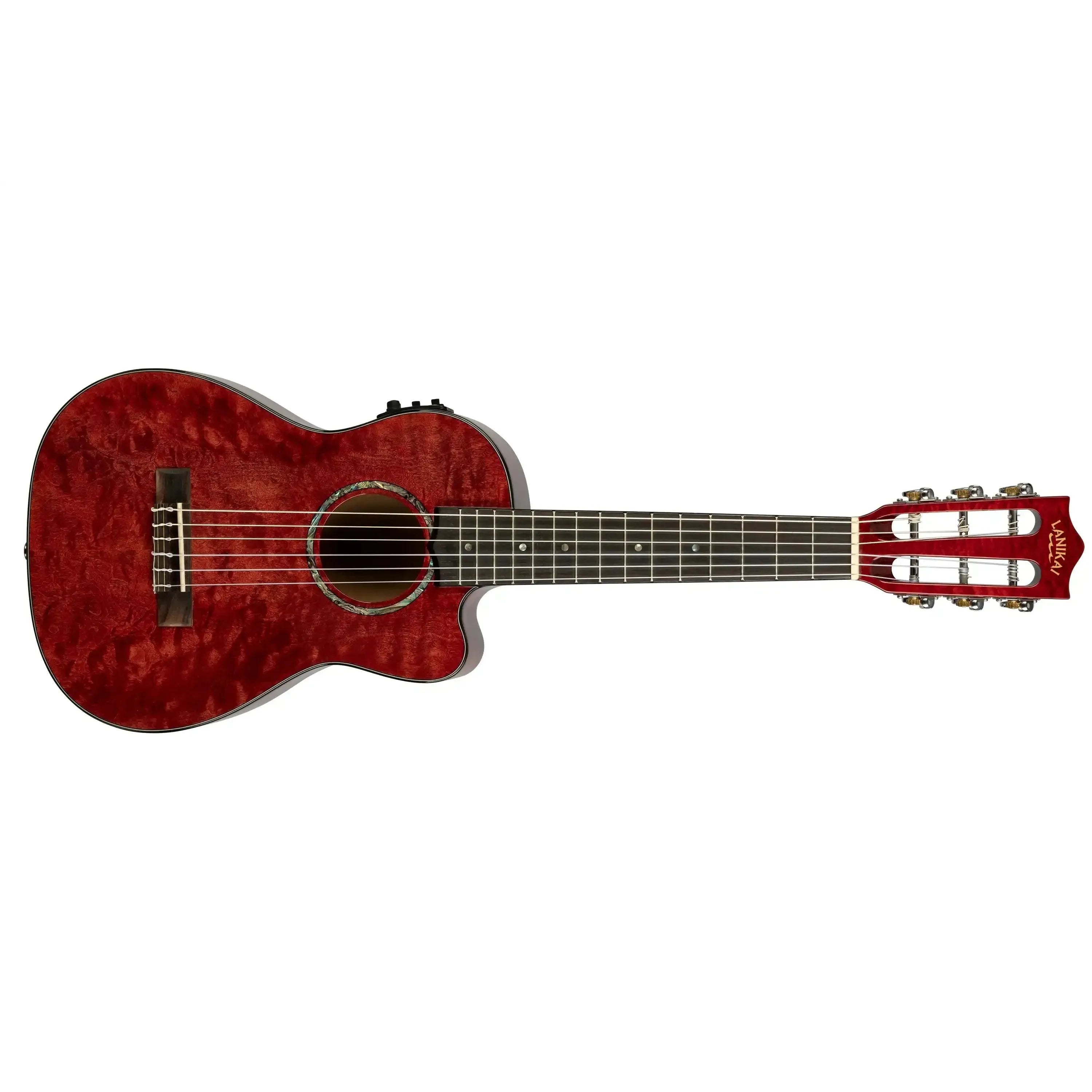 Lanikai-Red-Maple-Guitelele4 | Terry Carter Music Store