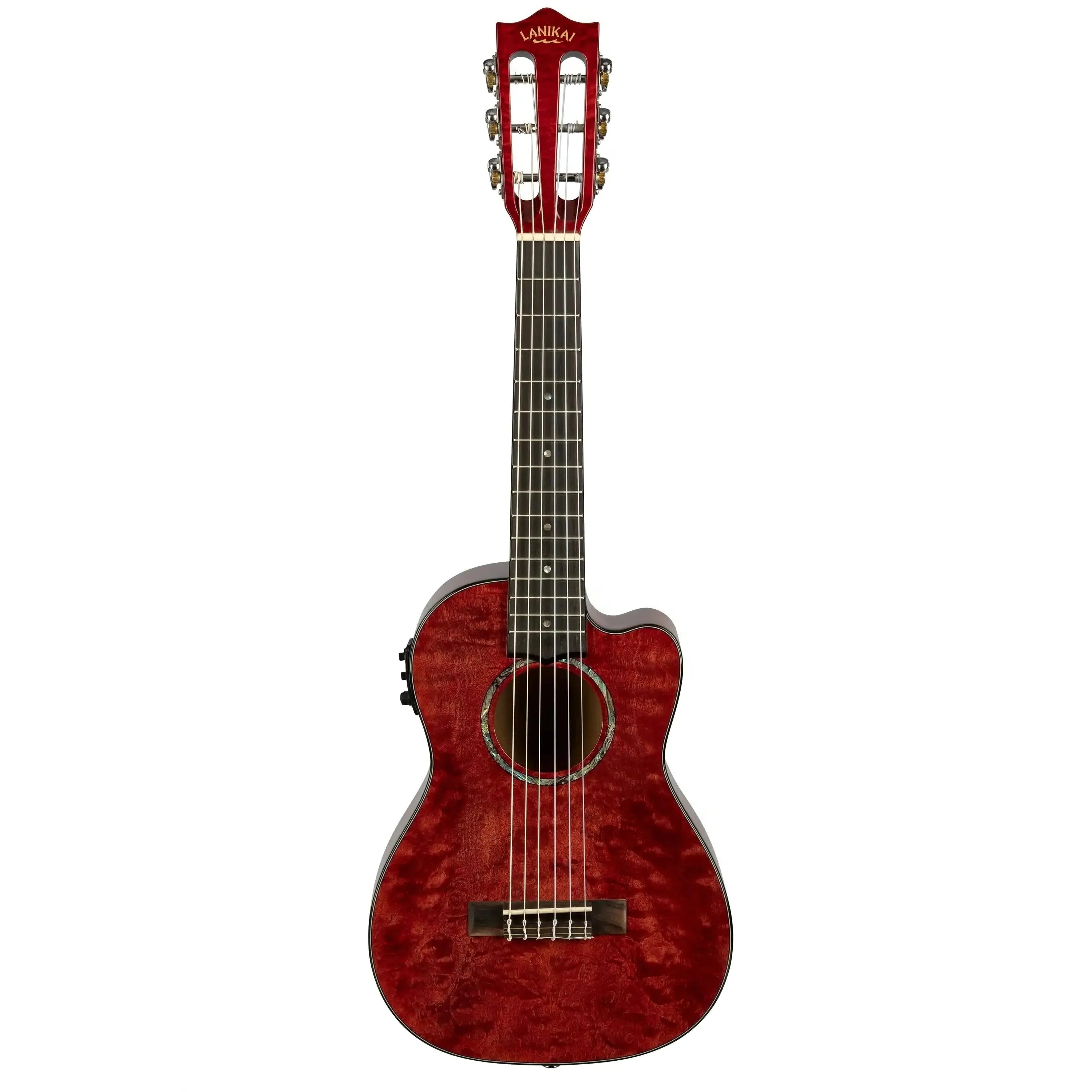Lanikai-Red-Maple-Guitelele4 | Terry Carter Music Store