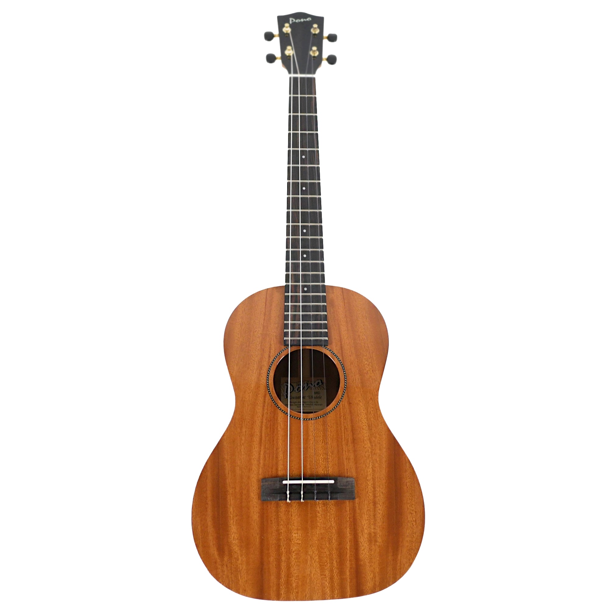 Pono MBD Deluxe Mahogany Baritone Ukulele