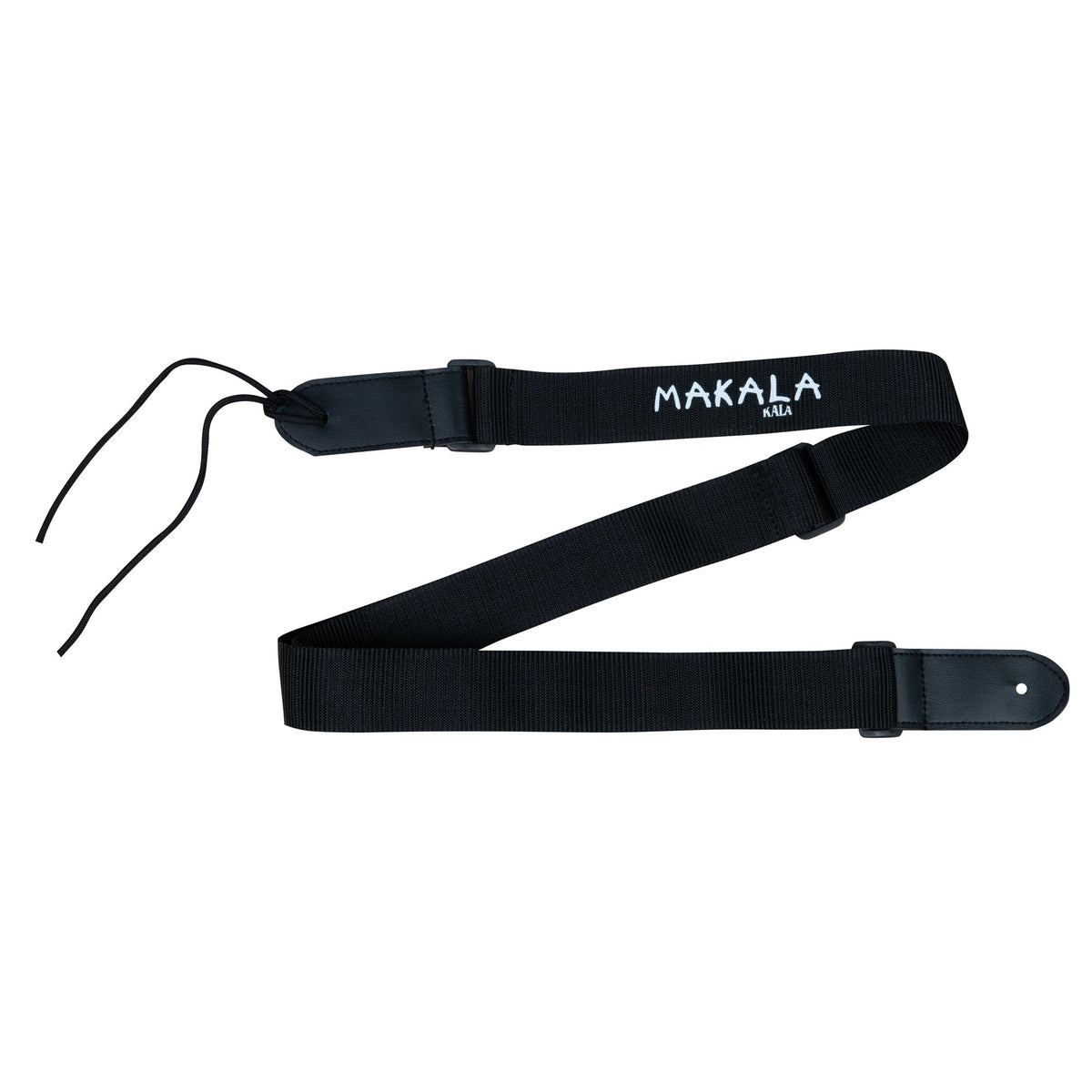Black Makala cloth ukulele strap