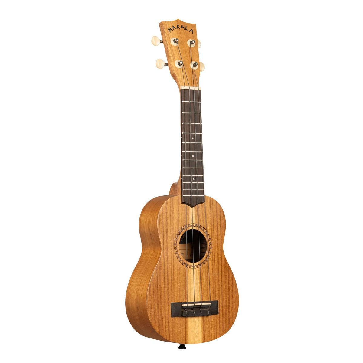 Makala Acacia Soprano ukulele turned to the right