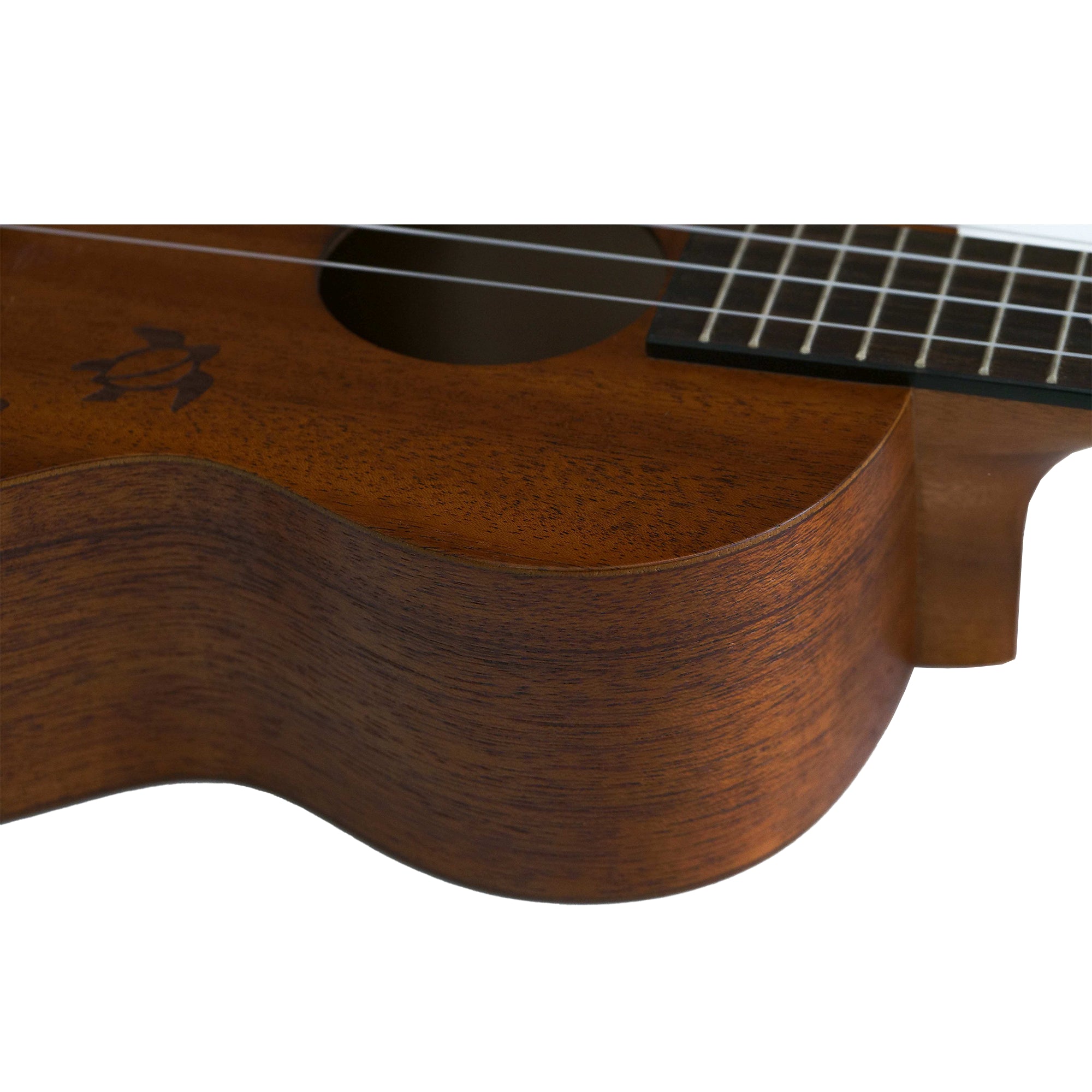Islander MT-4-HNS Mahogany Tenor Ukulele w/ Honu Turtle
