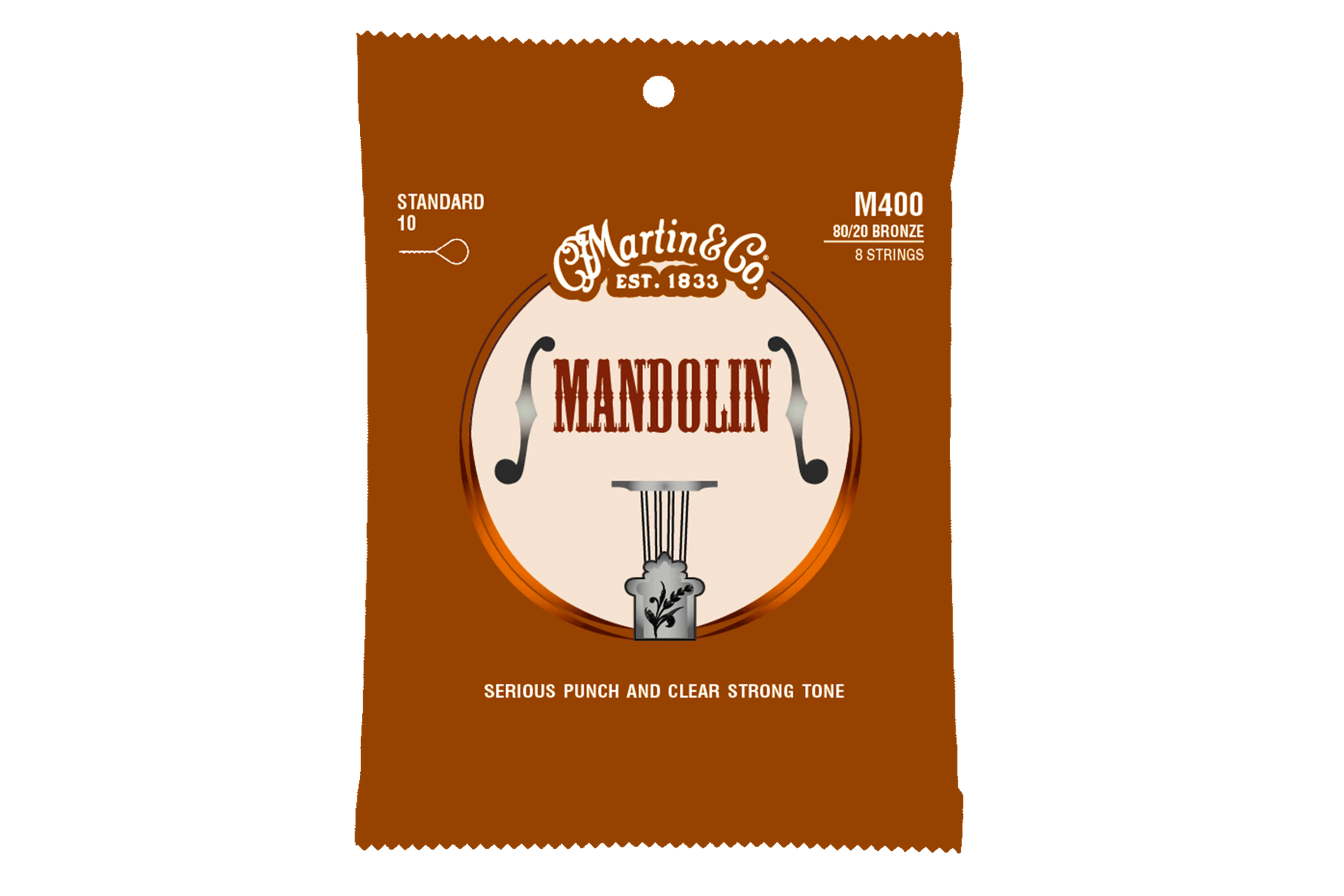 Martin M400 80/20 Bronze Mandolin Strings - .010-.034 Standard