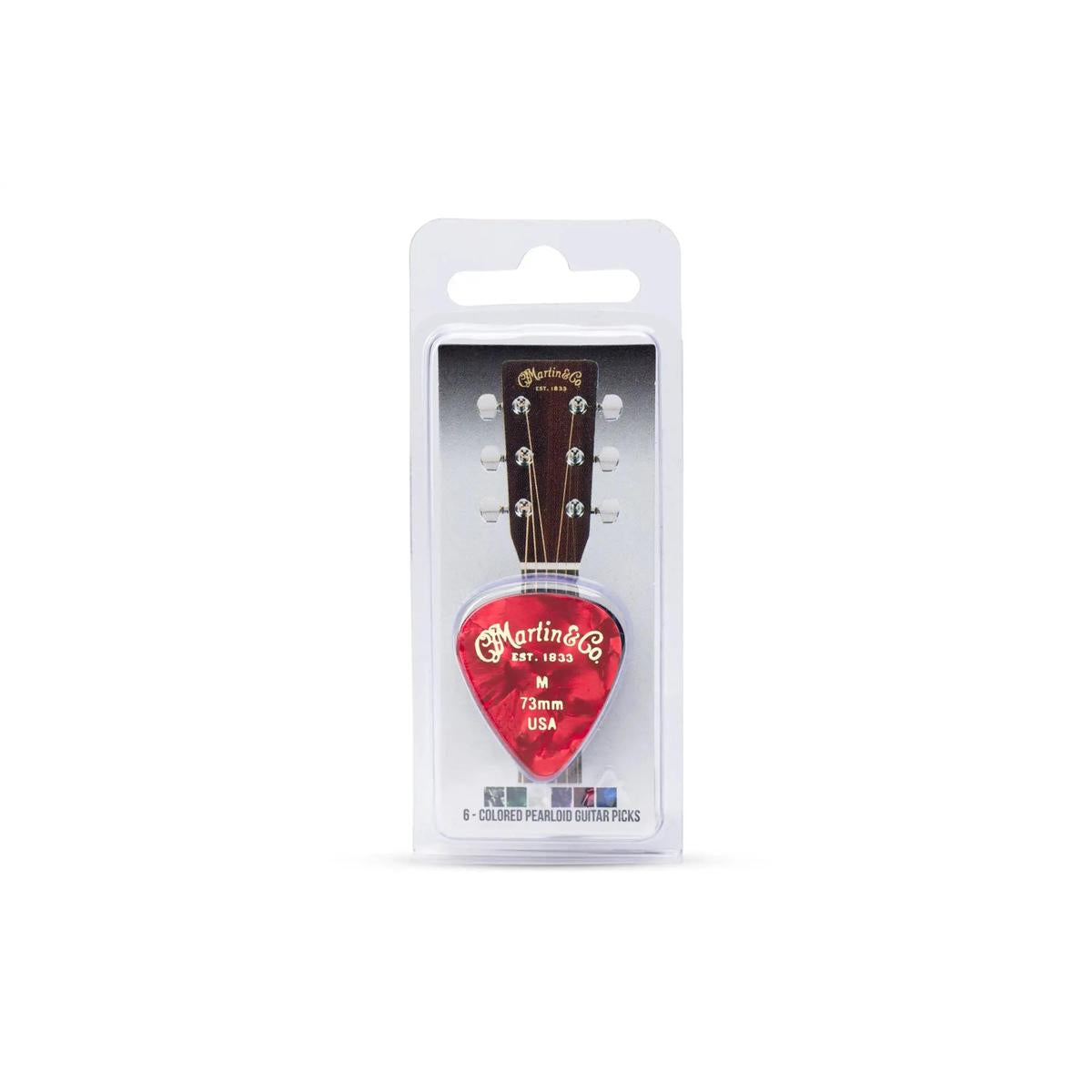 Martin-Multi-Color-Peraloid-Picks-MEDIUM | Terry Carter Music Store