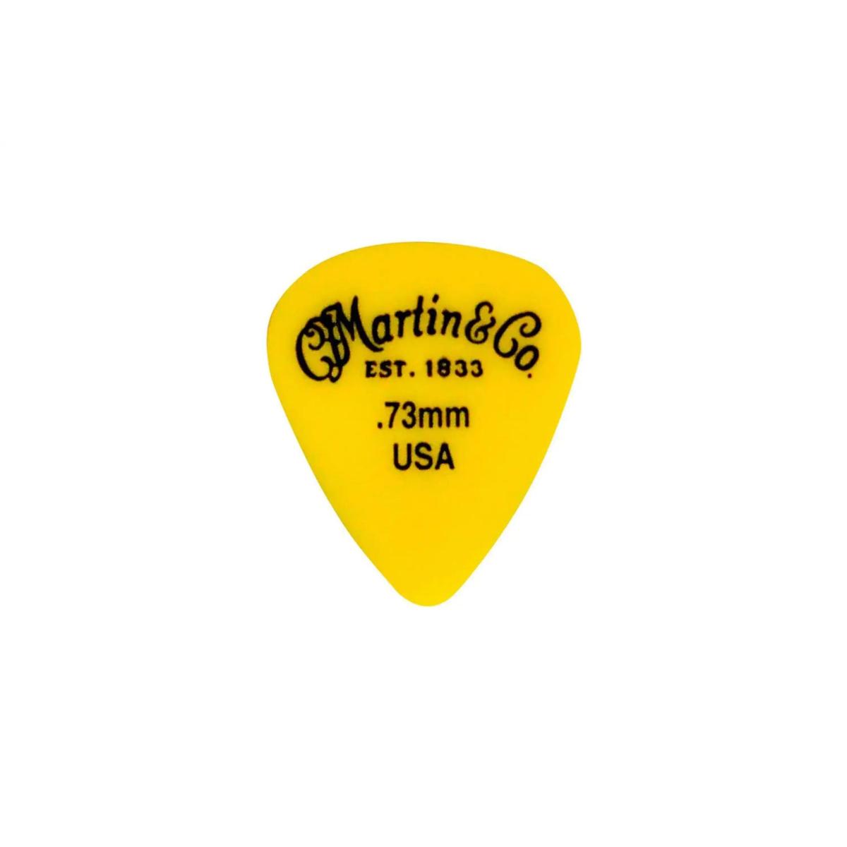 Martin-Standard-Delrin-Picks-YL | Terry Carter Music Store