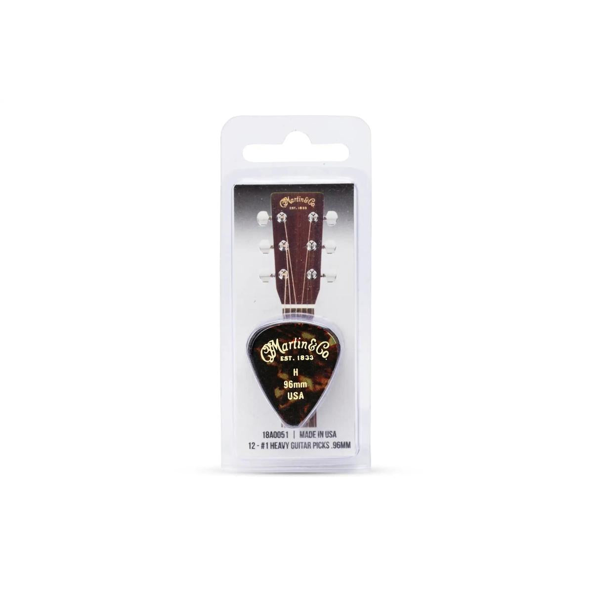 Martin-Tortoise-Shell-Picks-HEAVY-numb1 | Terry Carter Music Store