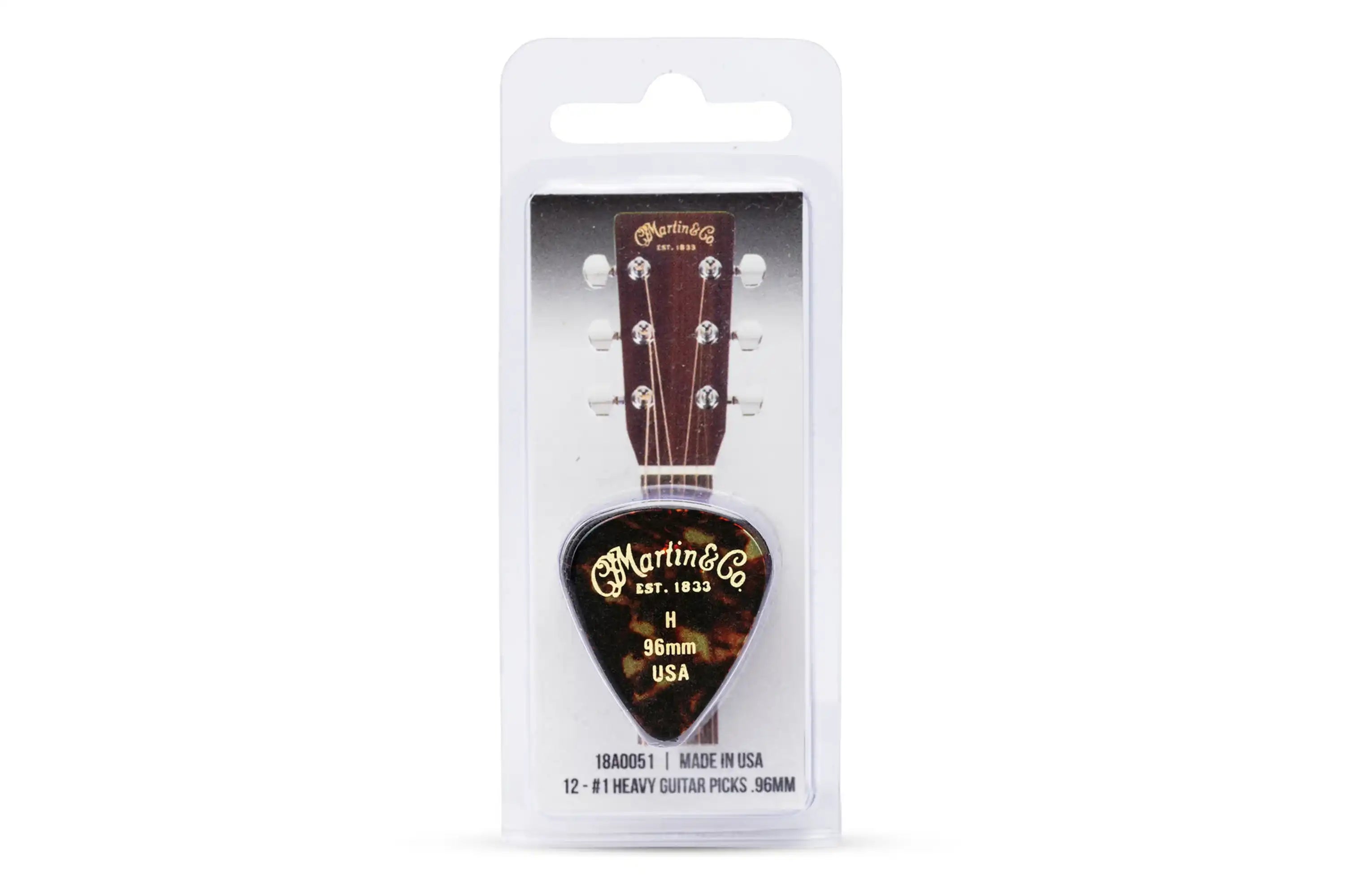Martin-Tortoise-Shell-Picks-HEAVY-numb1 | Terry Carter Music Store