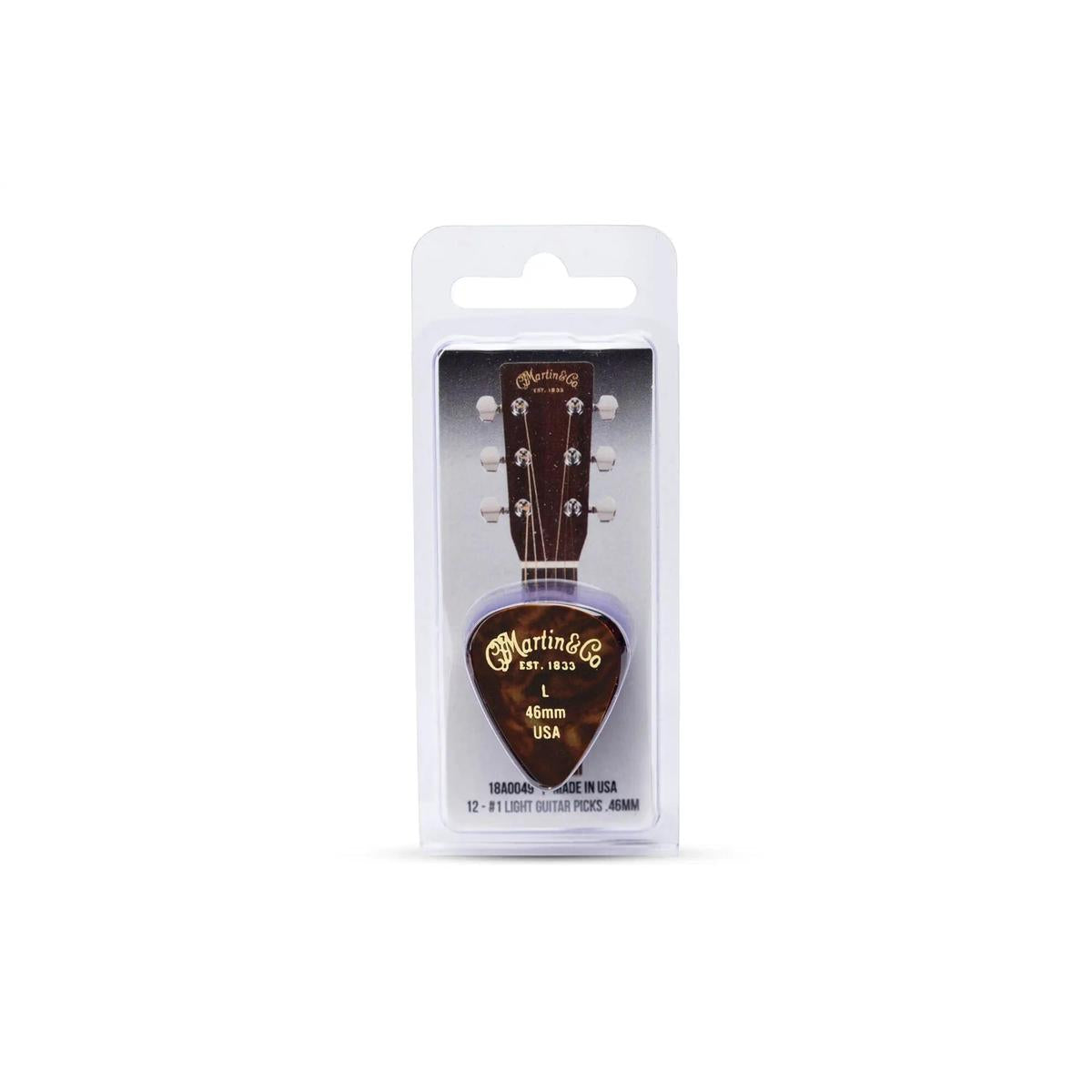 Martin-Tortoise-Shell-Picks-LIGHT | Terry Carter Music Store