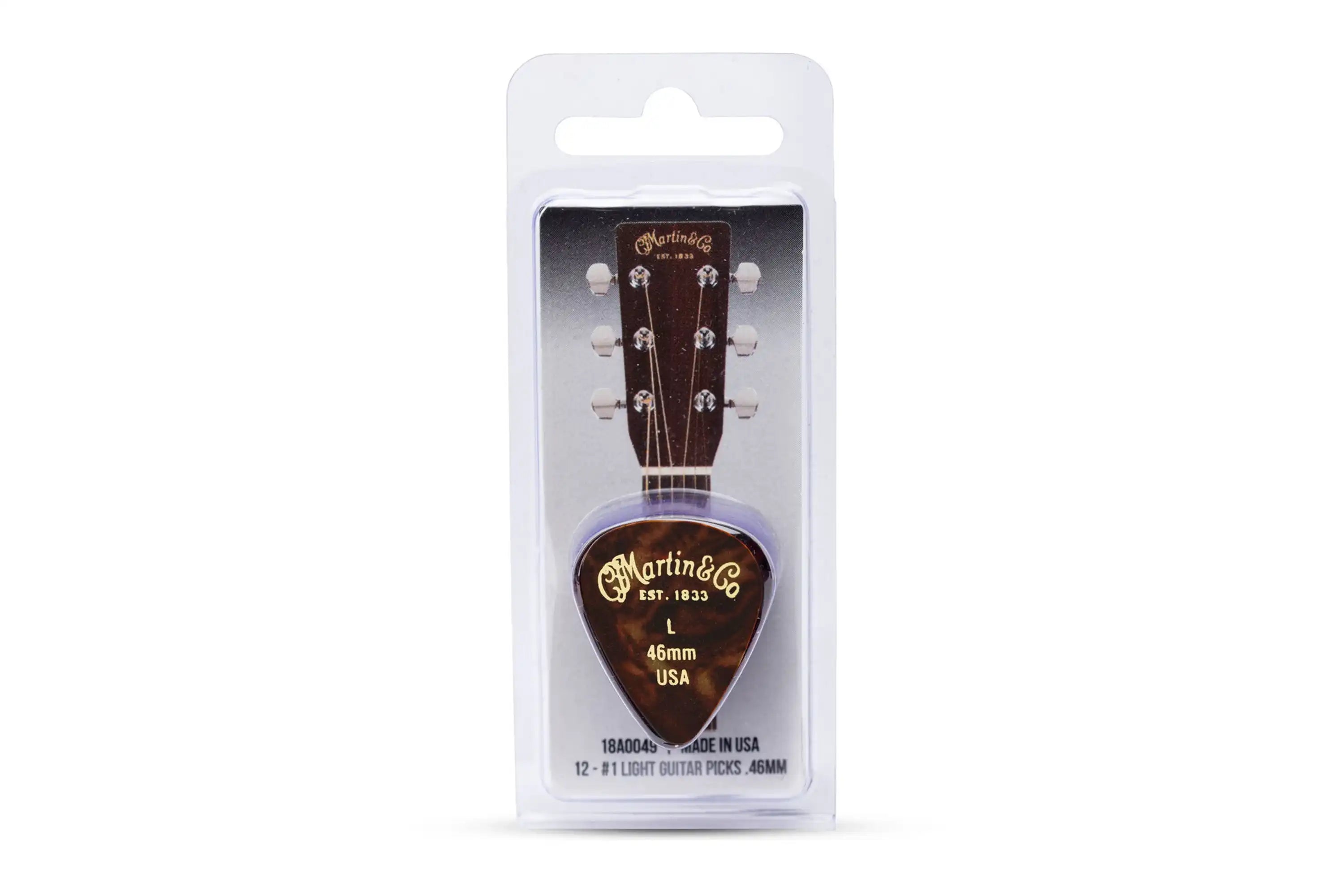 Martin-Tortoise-Shell-Picks-LIGHT | Terry Carter Music Store