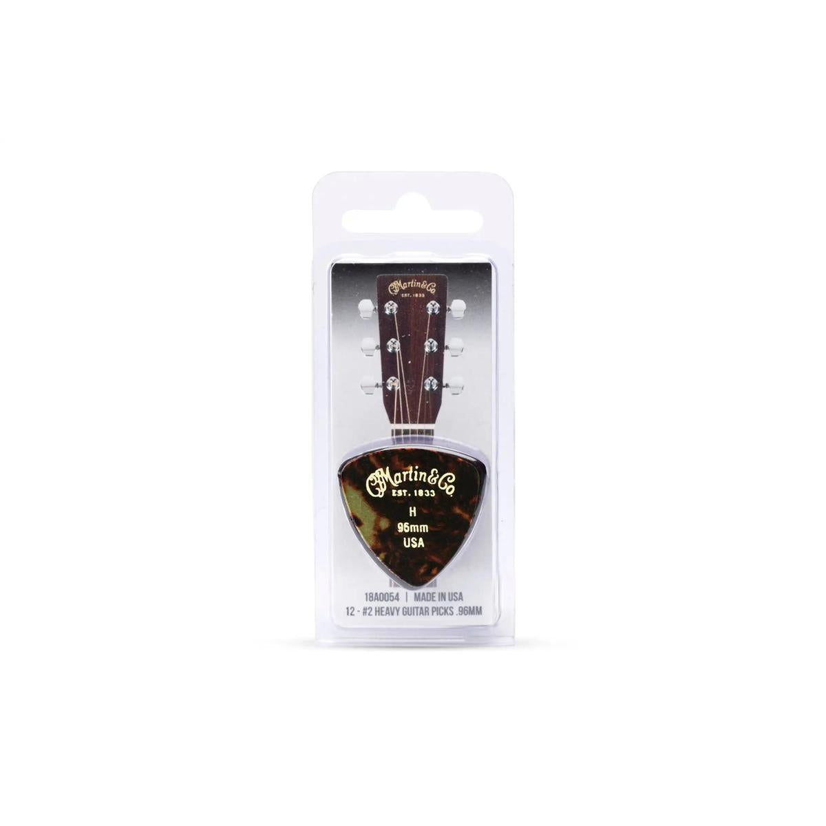 Martin-Tortoise-Shell-Picks-NUMB2-HEAVY | Terry Carter Music Store