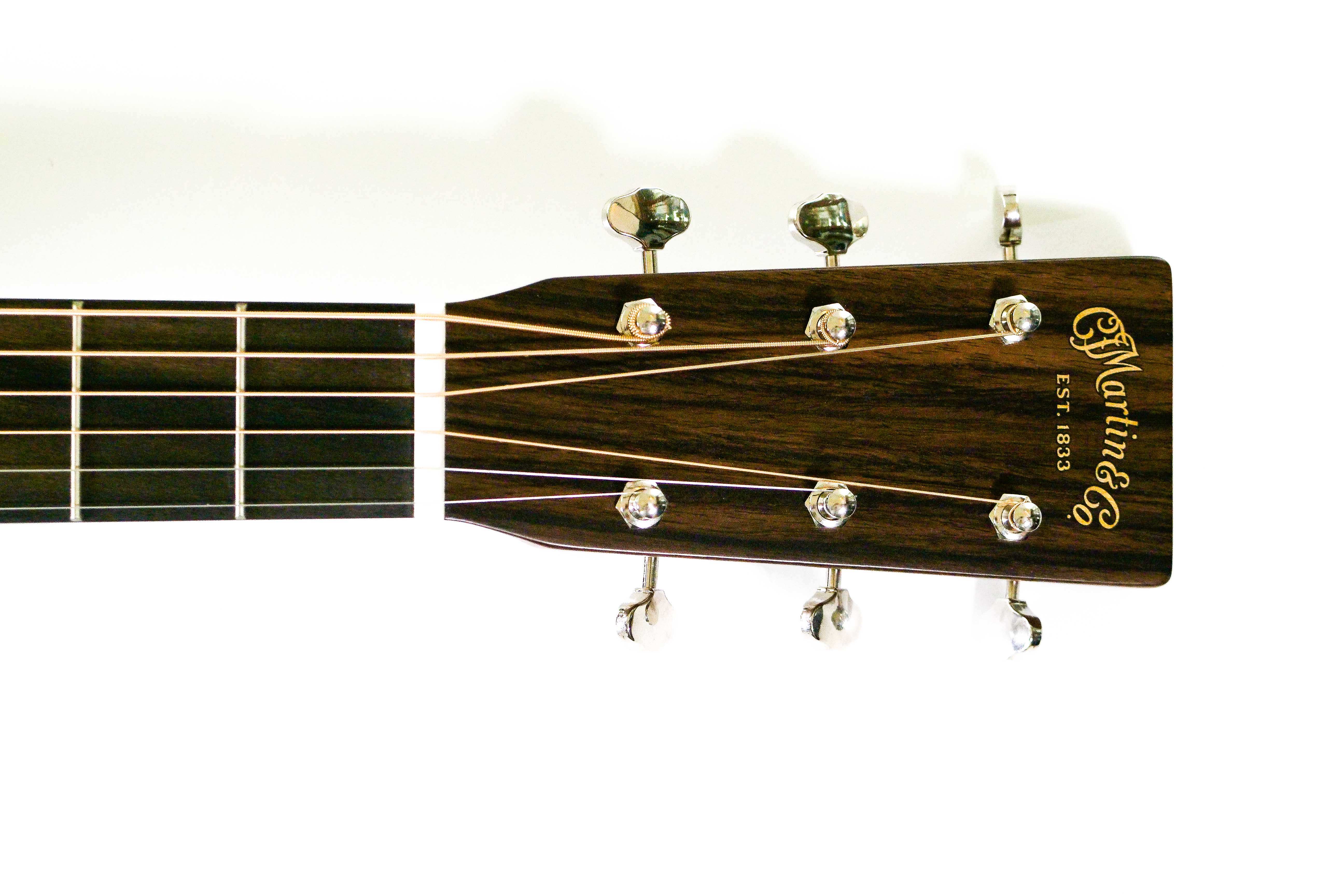 MartinD-18DreadnoughtAcousticGuitar_Aria_HEADSTOCK | Terry Carter Music Store