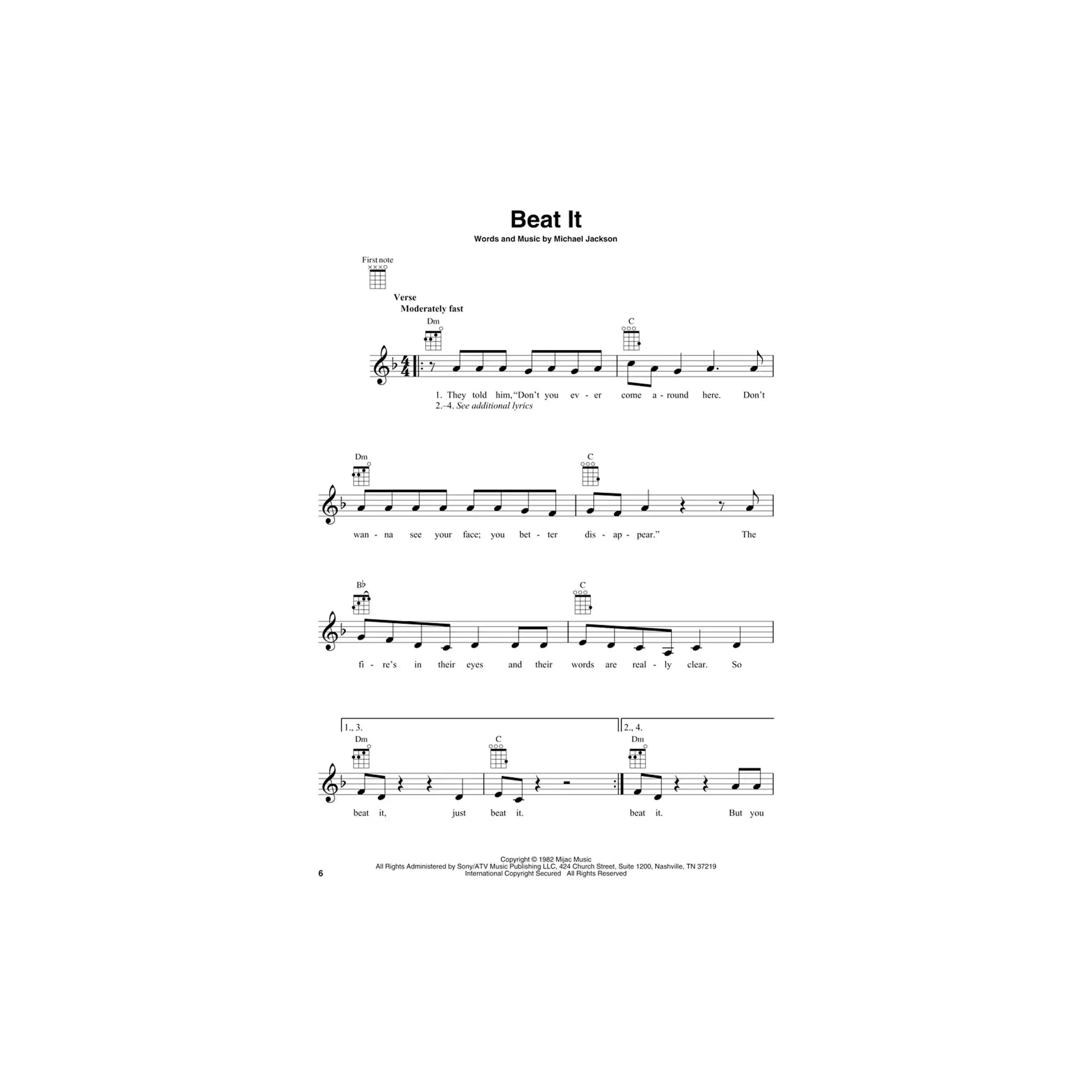 Michael-Jackson-for-Ukulele-3 | Terry Carter Music Store