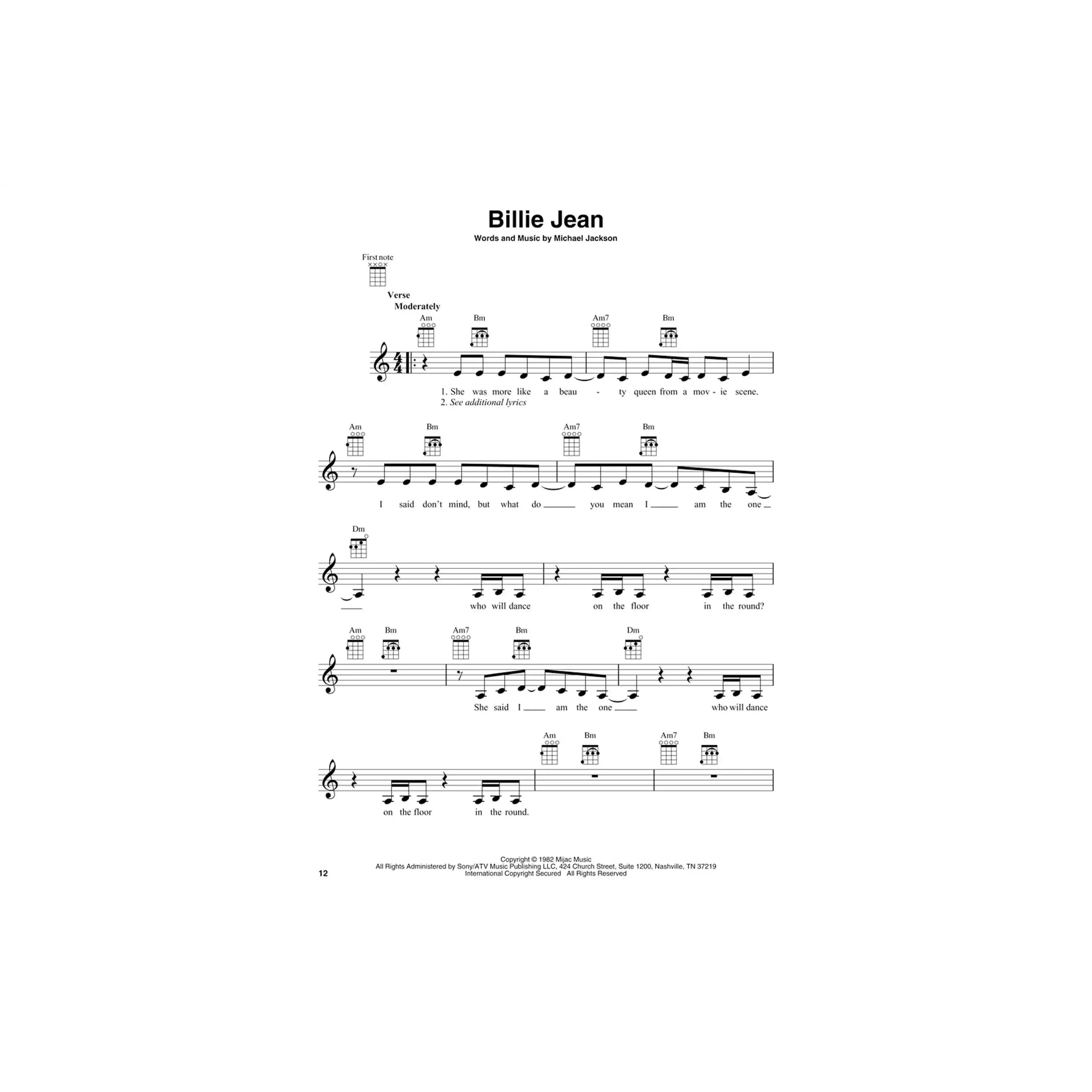 Michael-Jackson-for-Ukulele-4 | Terry Carter Music Store