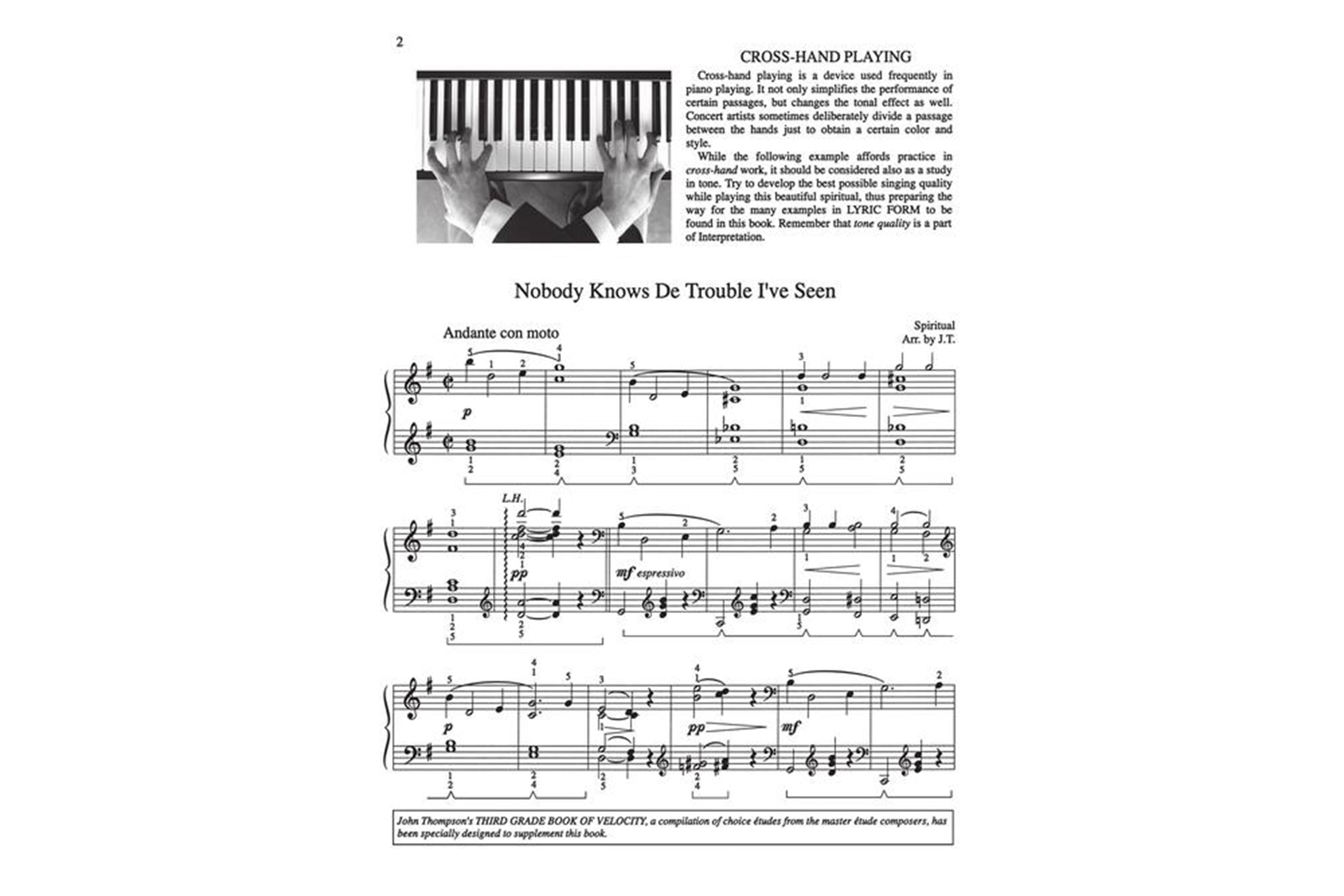 John Thompson's Modern Course For The Piano - Third Grade (Book Only)