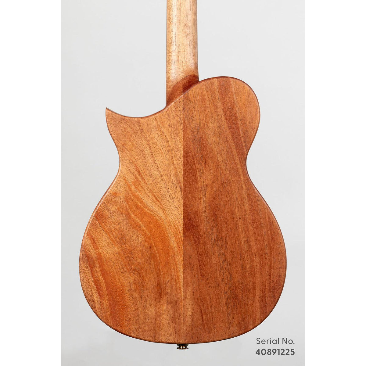 Kala NS-KOA-B Revelator Nautilus Hawaiian Koa Baritone Ukulele - Serial NS-KOA-B-40891225, back view
