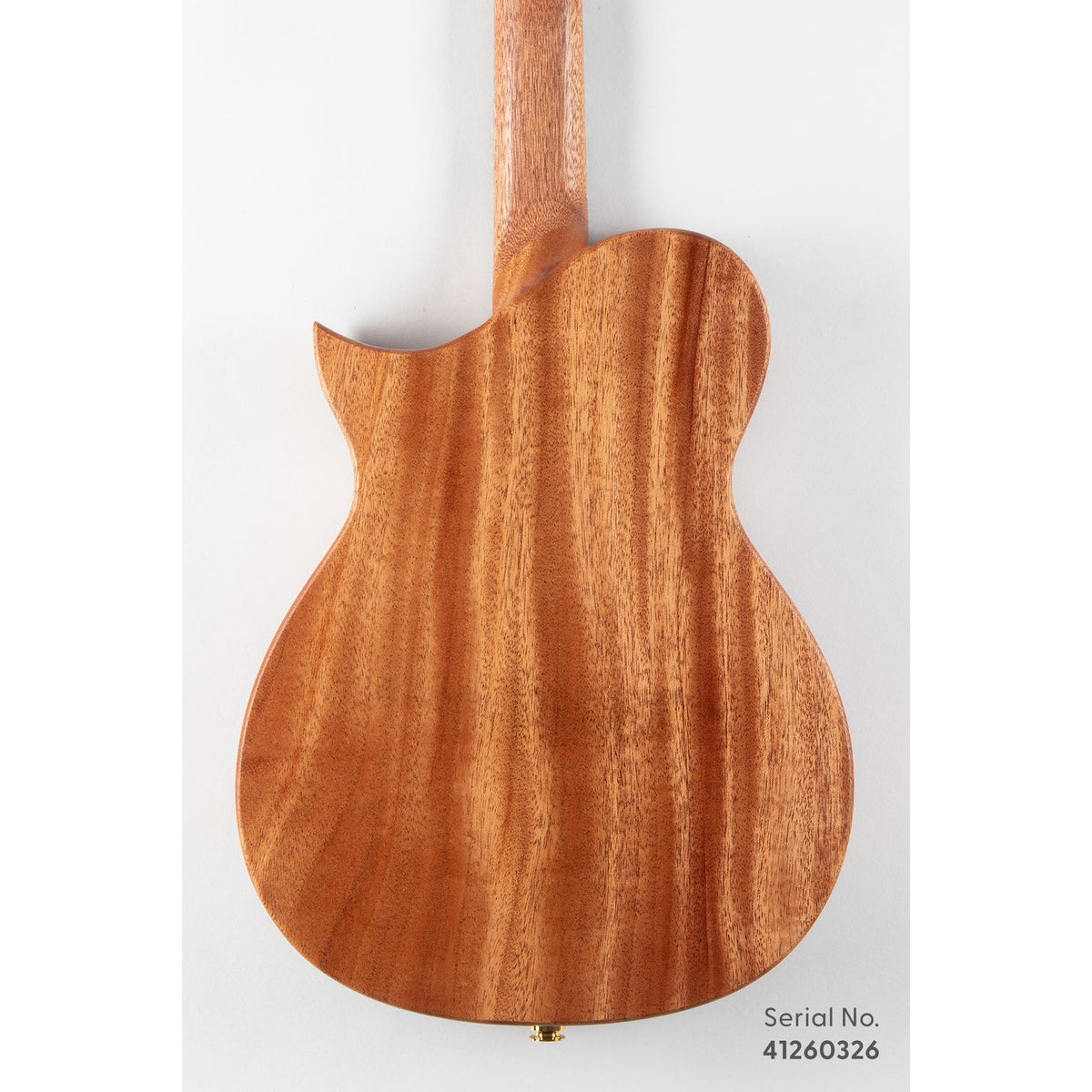 Kala NS-KOA-B Revelator Nautilus Hawaiian Koa Baritone Ukulele - Serial NS-KOA-B-41260326, back view
