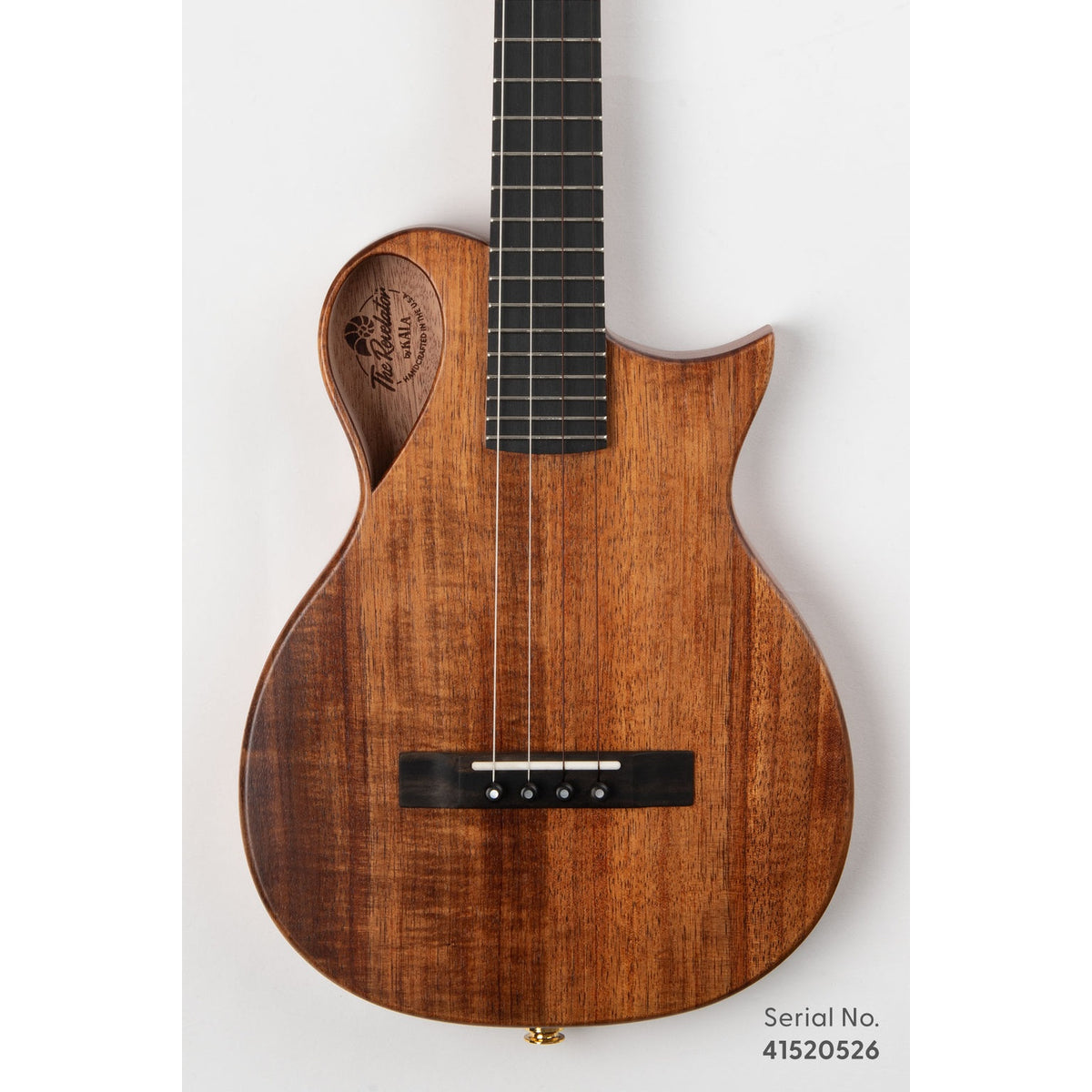 Kala NS-KOA-T Revelator Nautilus Hawaiian Koa Tenor Ukulele - Serial NS-KOA-T-41520526, front view