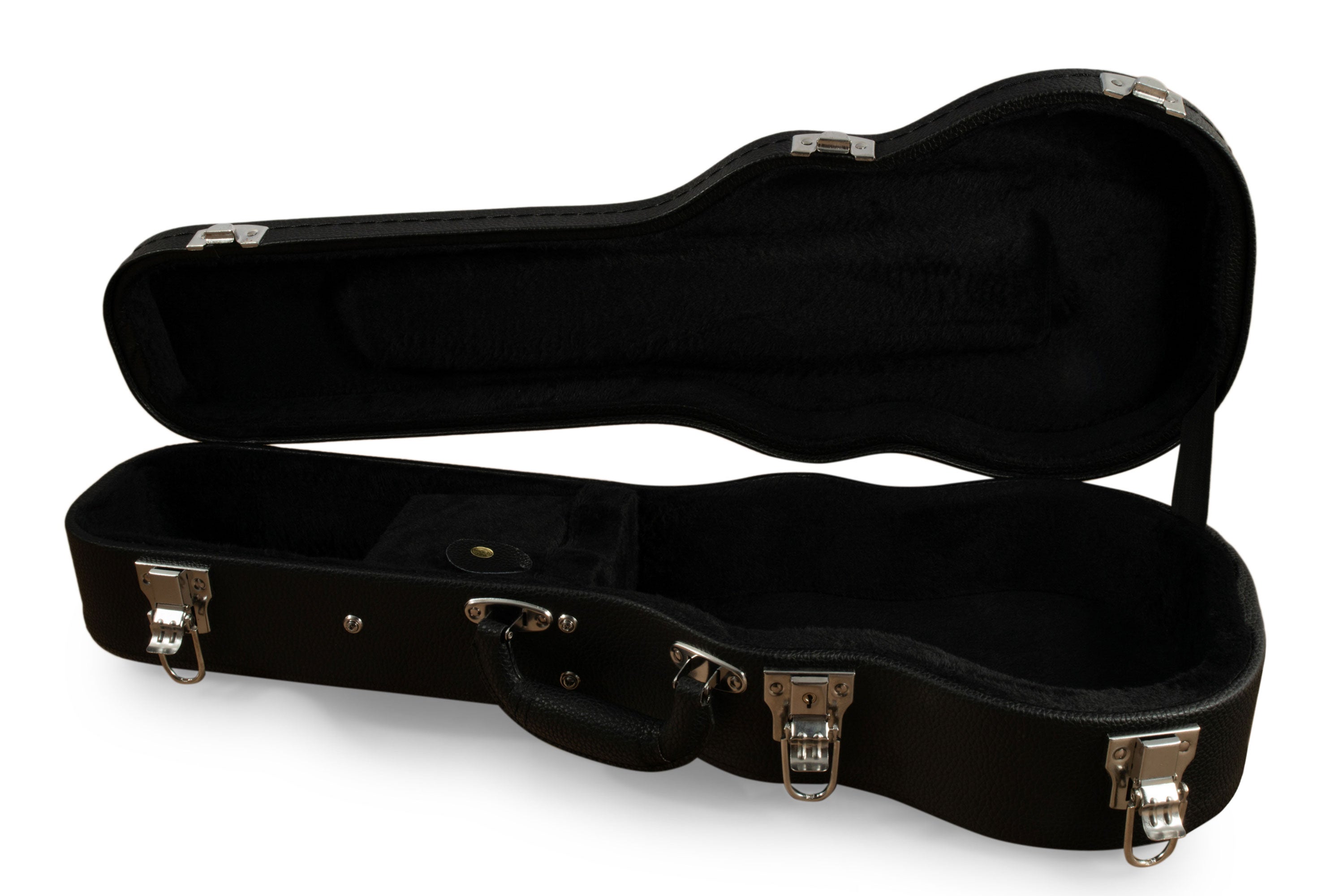 Ohana BEM-21 Black Soprano Ukulele Hardshell Case