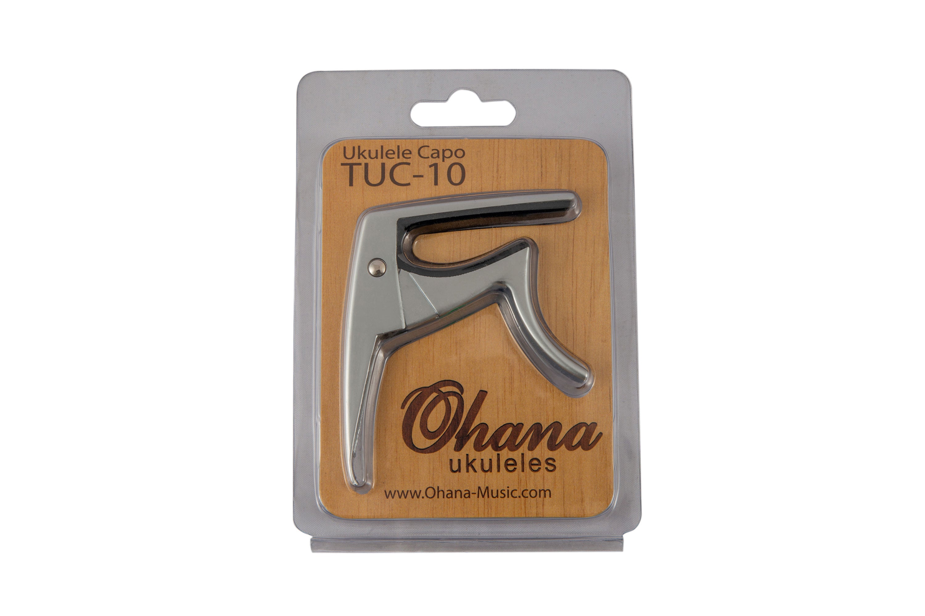 Ohana Silver Ukulele Capo