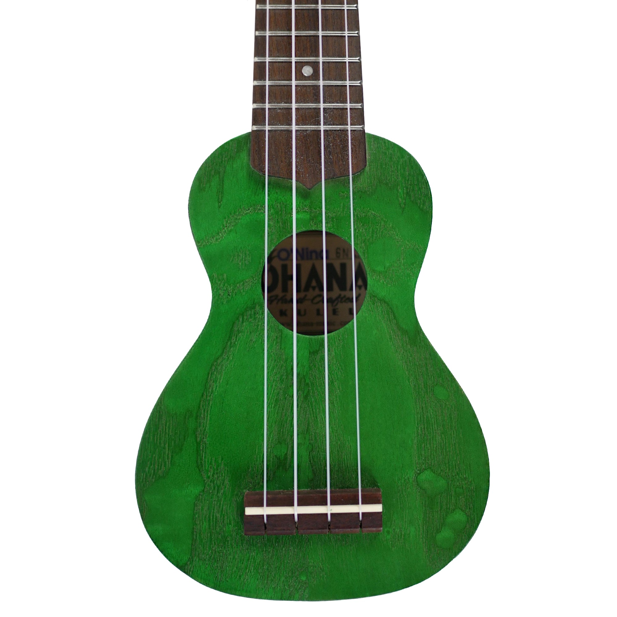 Ohana O'Nina Green Sopranissimo Ukulele