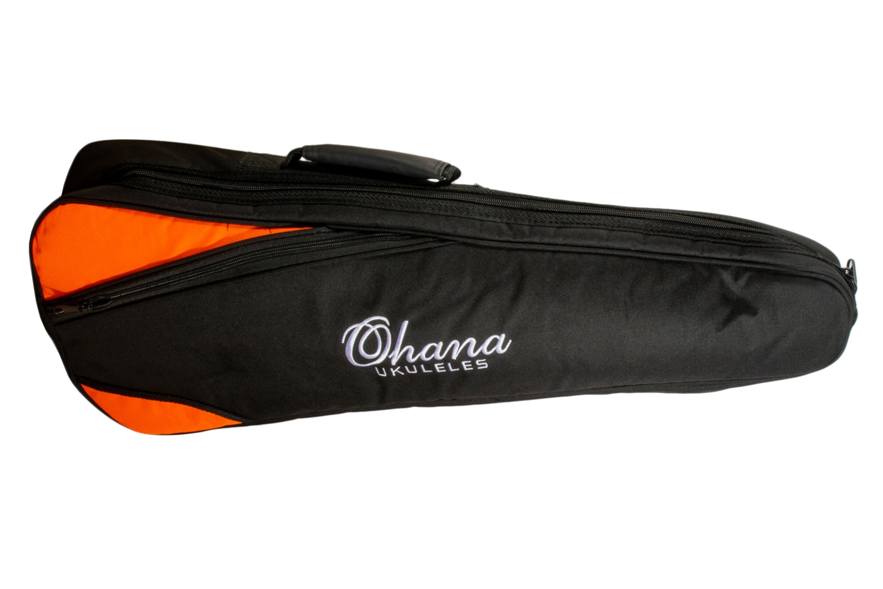 Ohana DB-21OR Orange Deluxe Soprano Ukulele Gigbag - Discounted