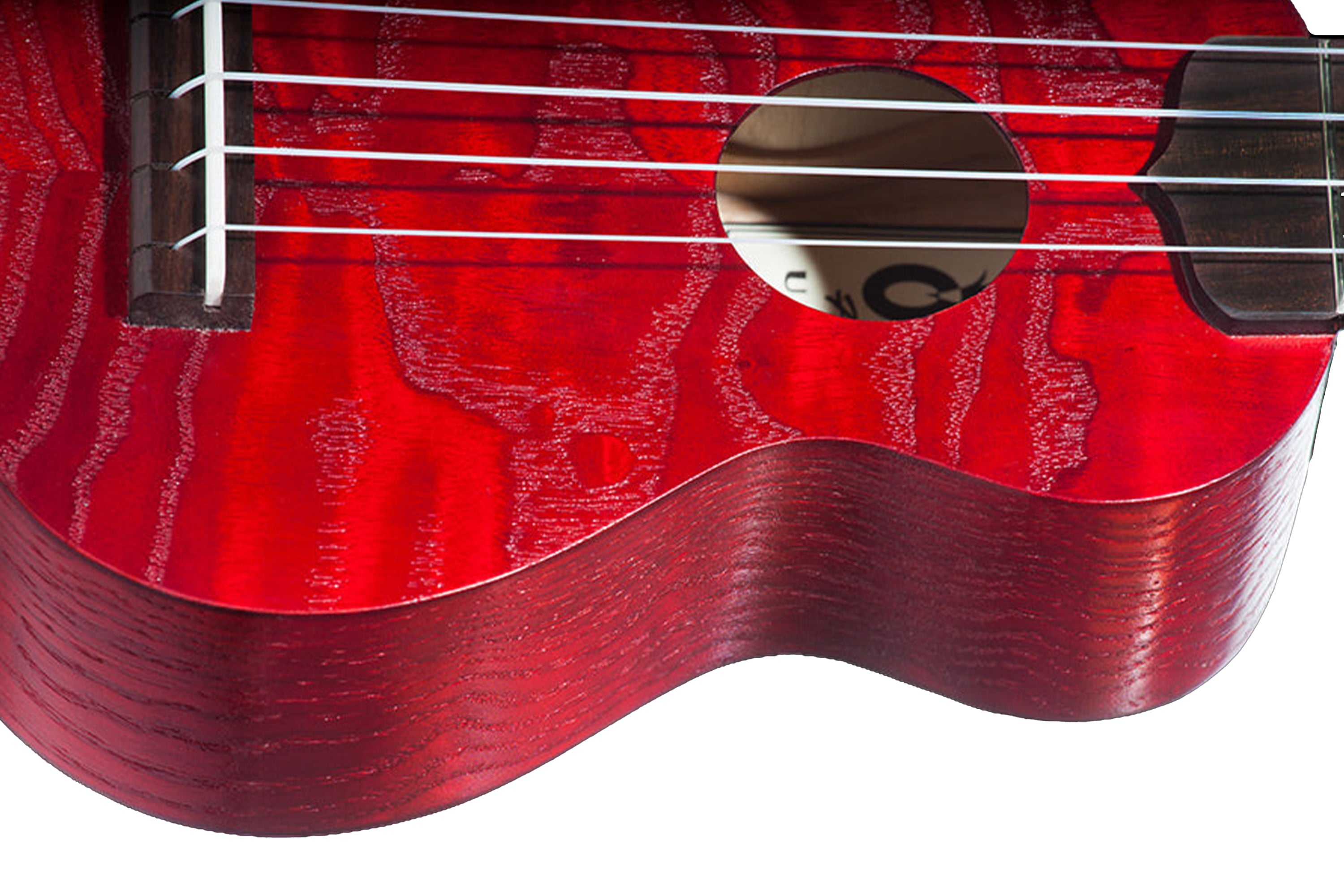 Ohana O'Nina Sopranissimo Ukulele RED