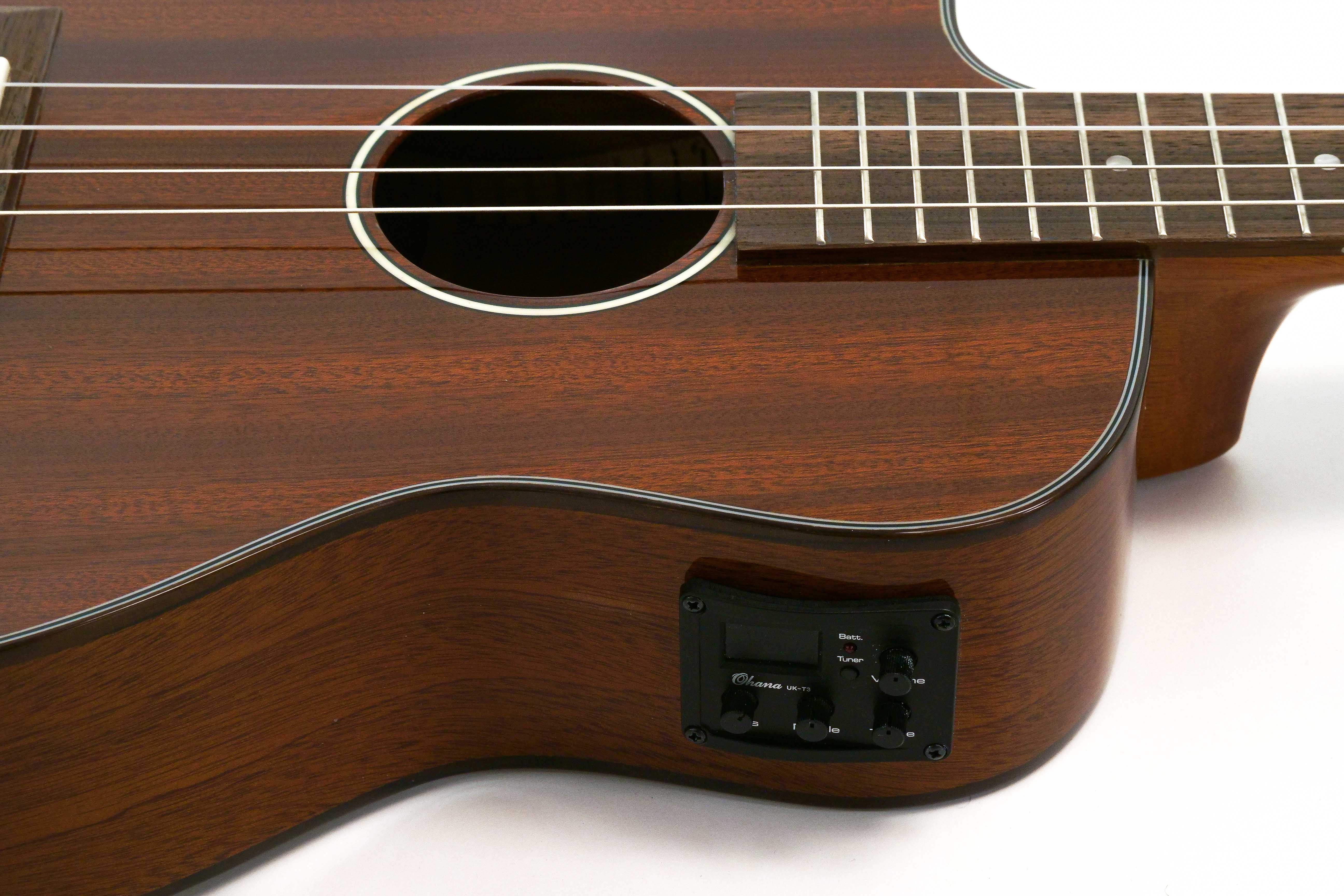 Ohana Left-Handed Baritone Ukulele