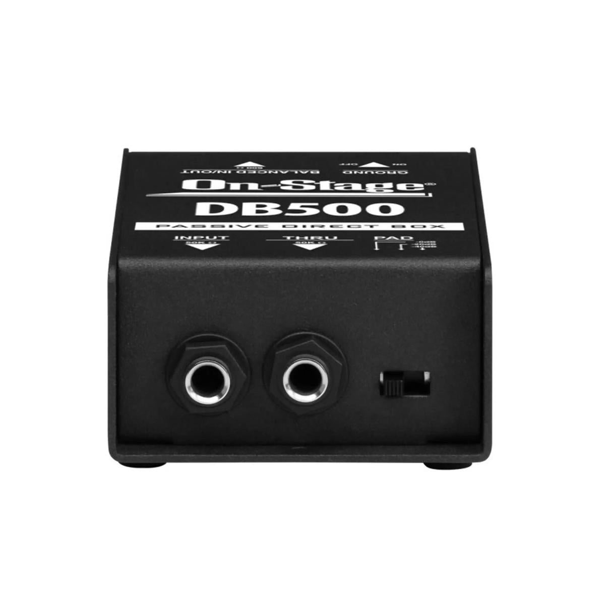 On-Stage-DB500-Passive-DI-Box3 | Terry Carter Music Store