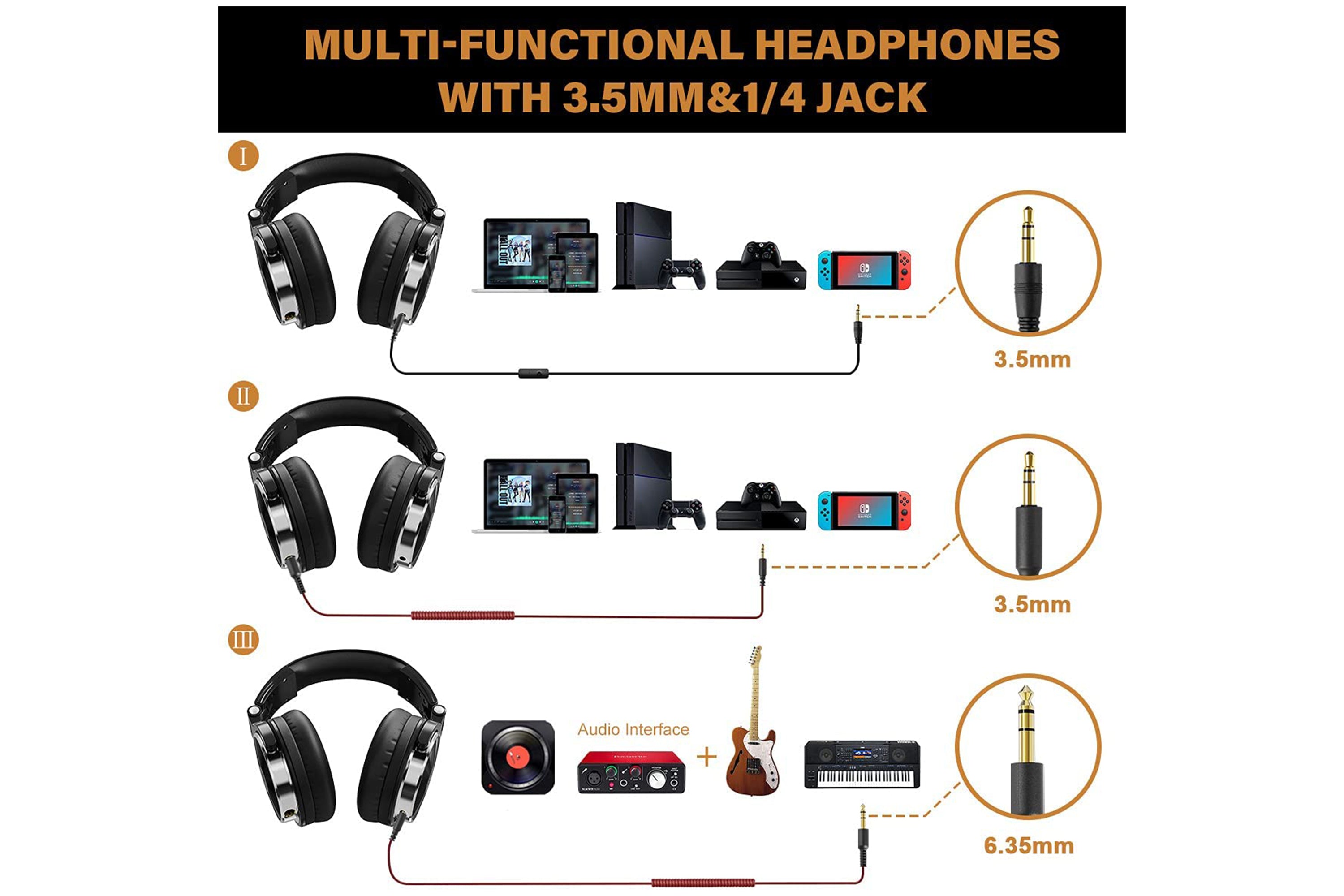 OneOdio Studio Pro 10 Headphones