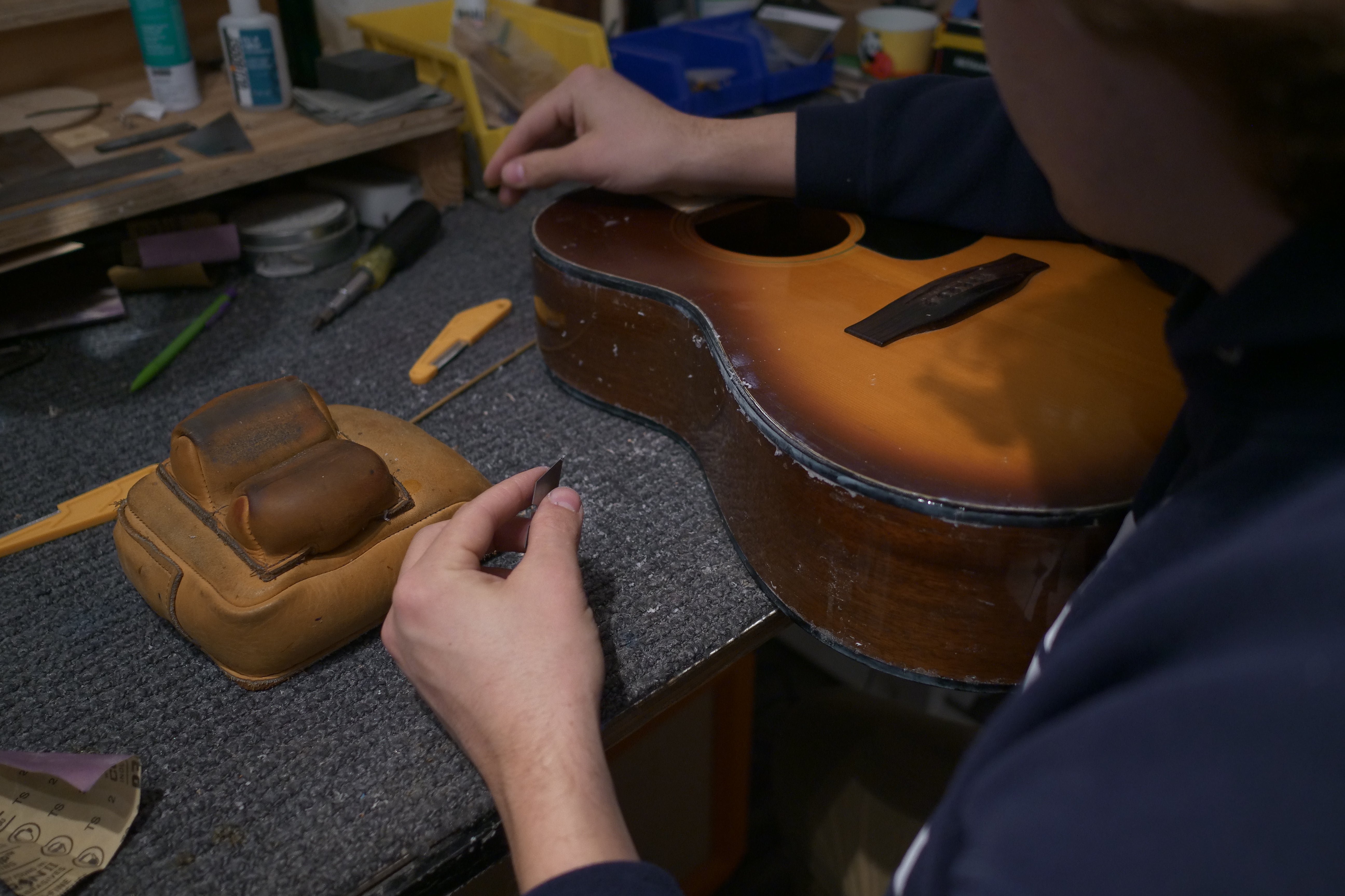 Repair Shop Services: Finish Work