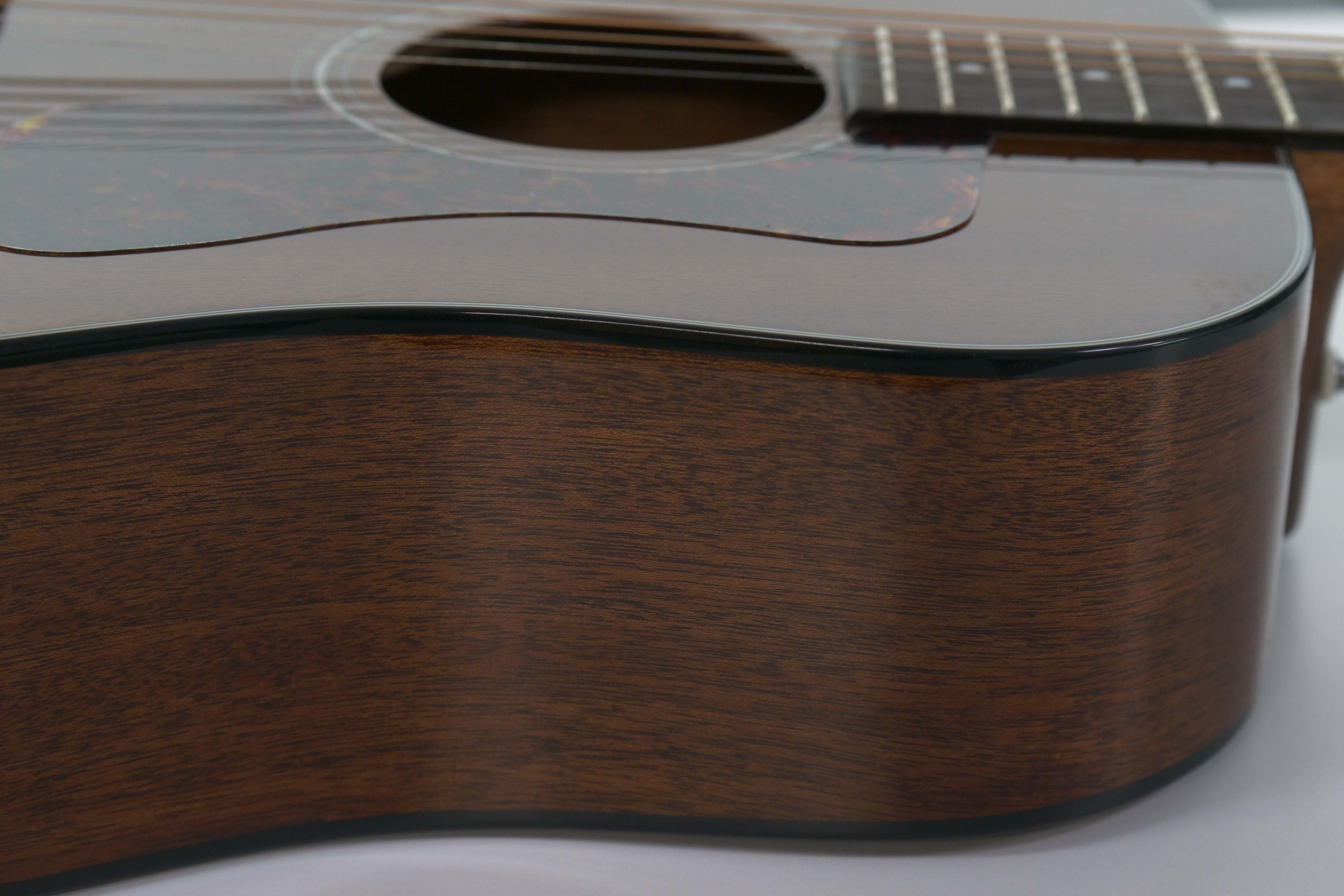 Guild D-120 Natural Acoustic Guitar Mahogany "Saffron Strands"