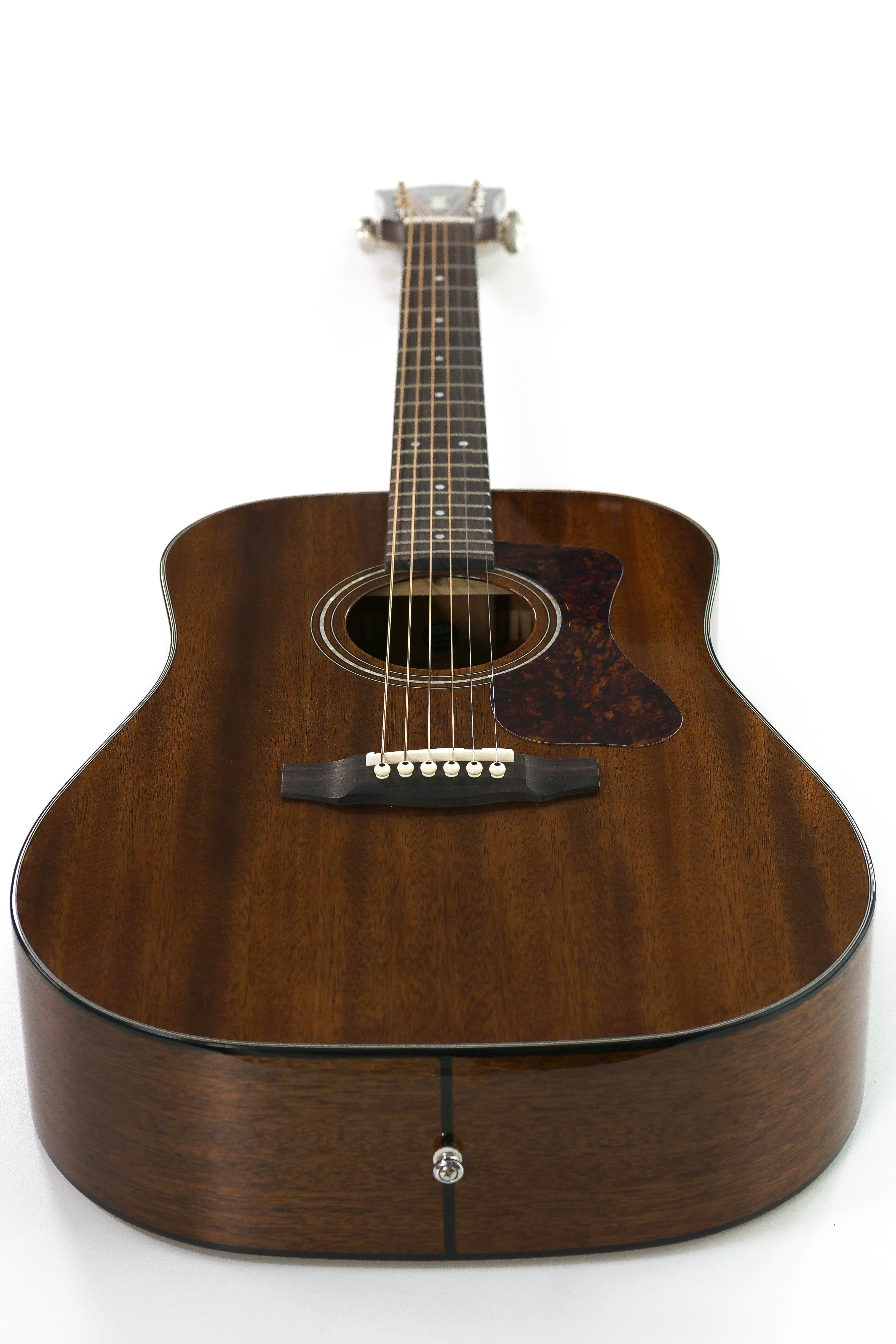 Guild D-120 Natural Acoustic Guitar Mahogany "Saffron Strands"