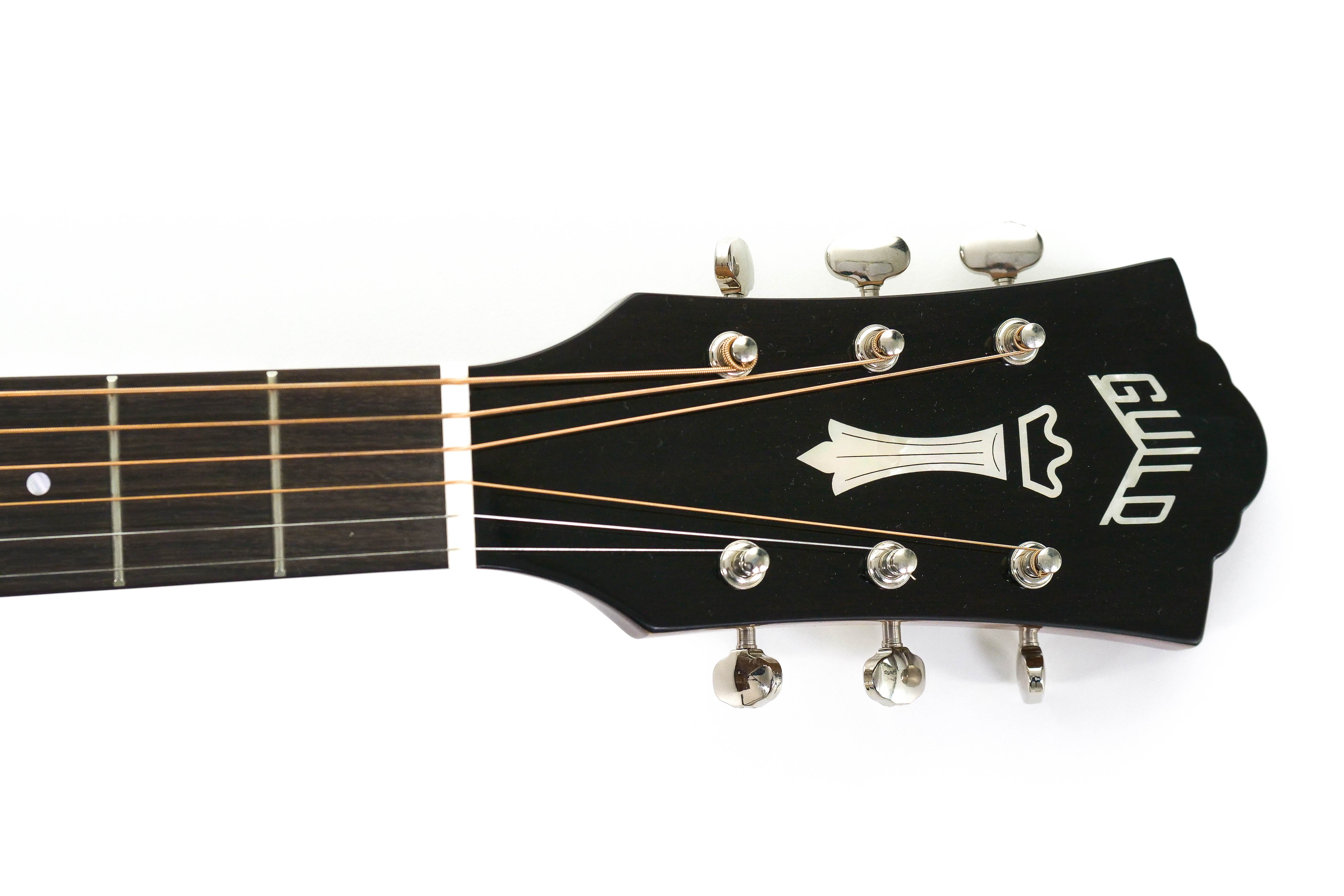 Guild D-120 Natural Acoustic Guitar Mahogany "Saffron Strands"