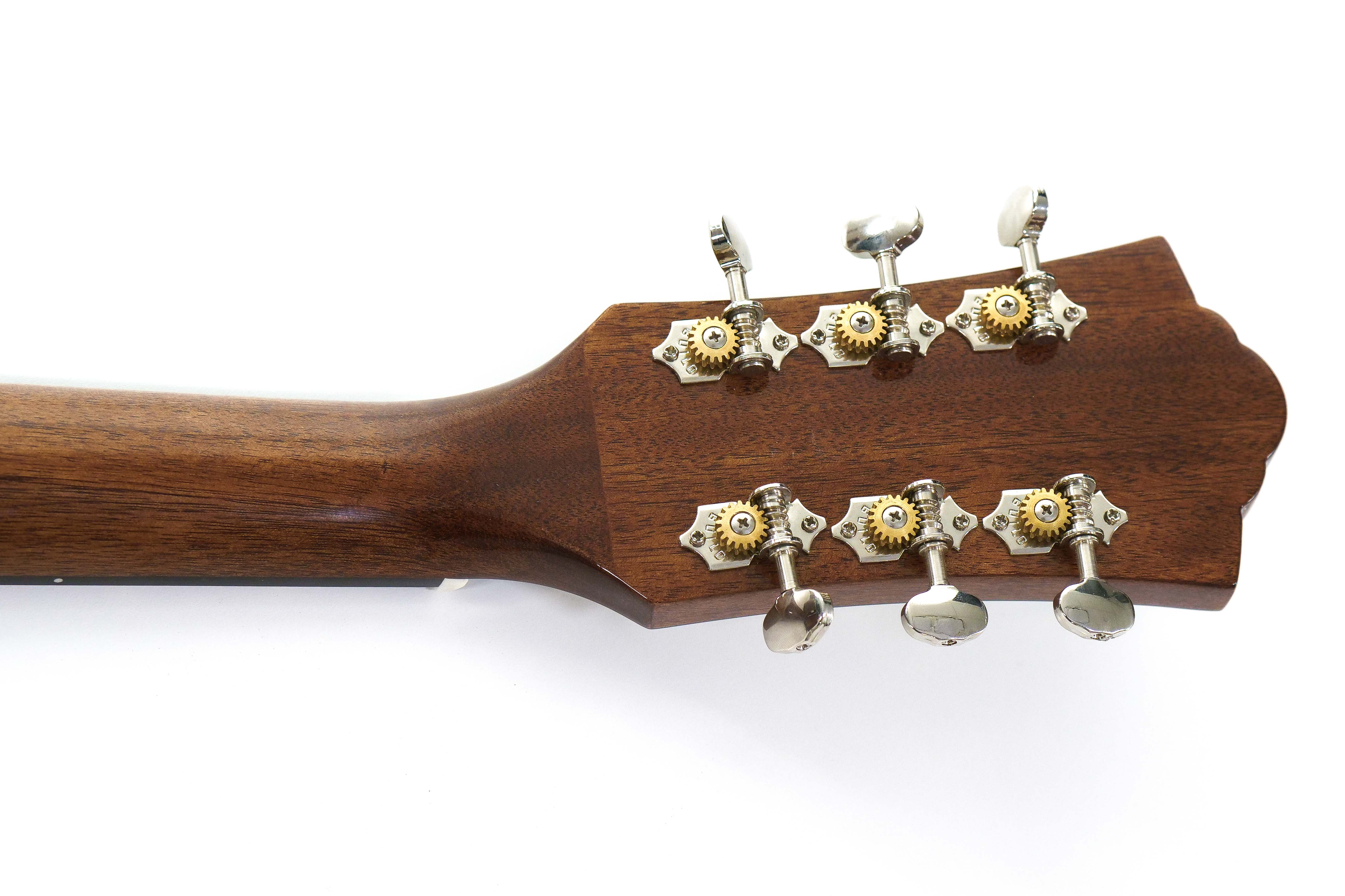 Guild D-120 Natural Acoustic Guitar Mahogany "Saffron Strands"