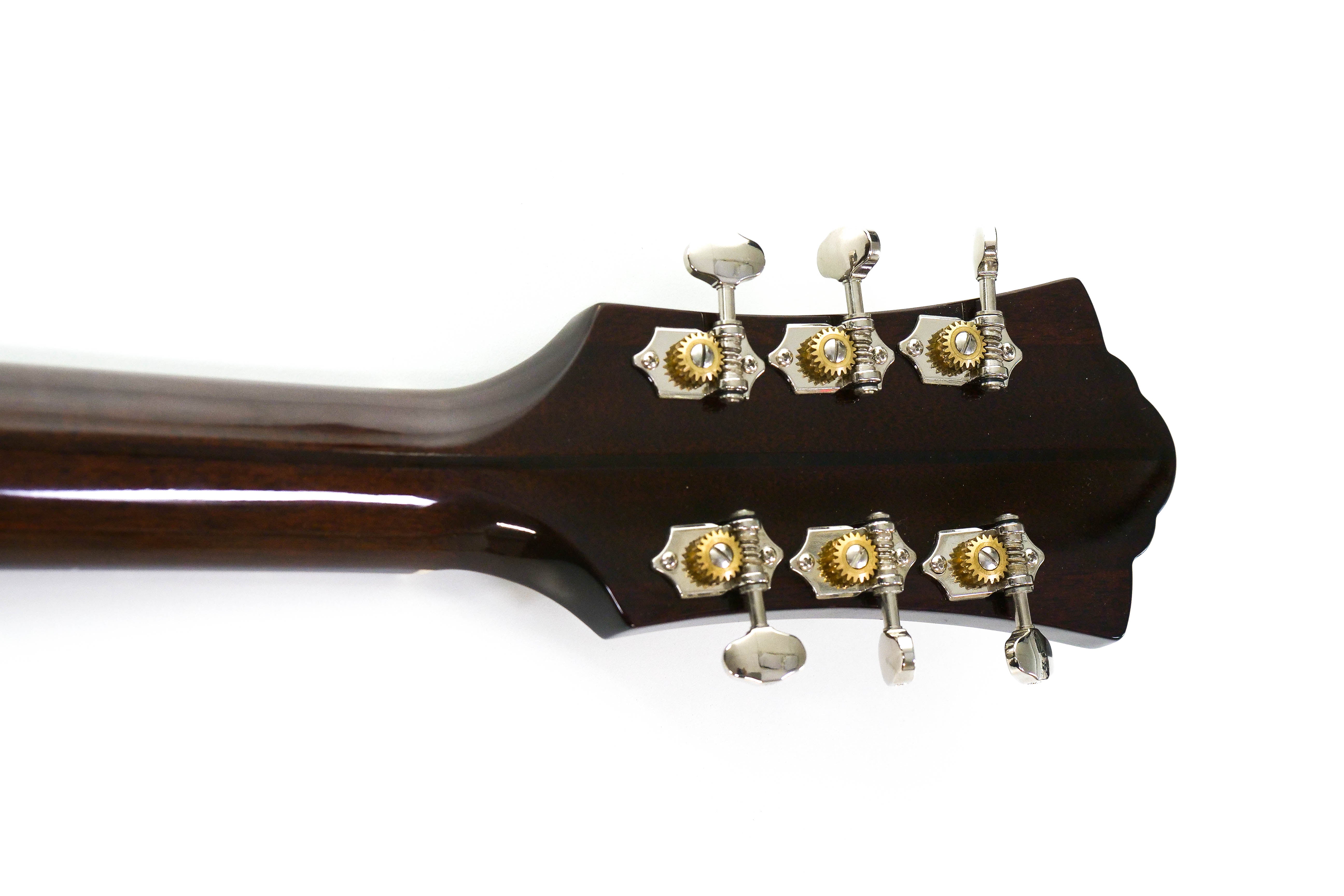 tuners on back of headstock
