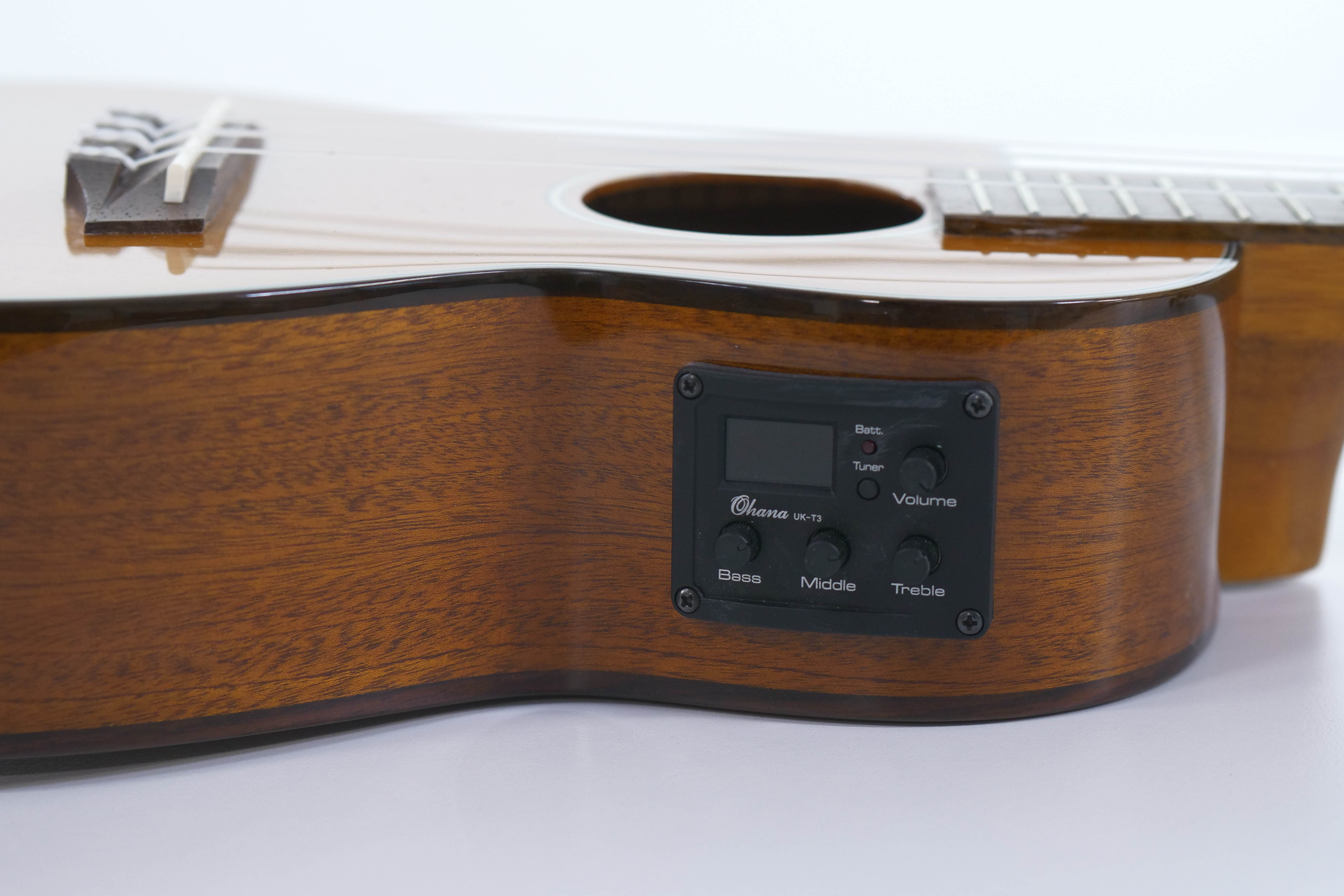 Ohana CK-35GCE-LH Concert Ukulele