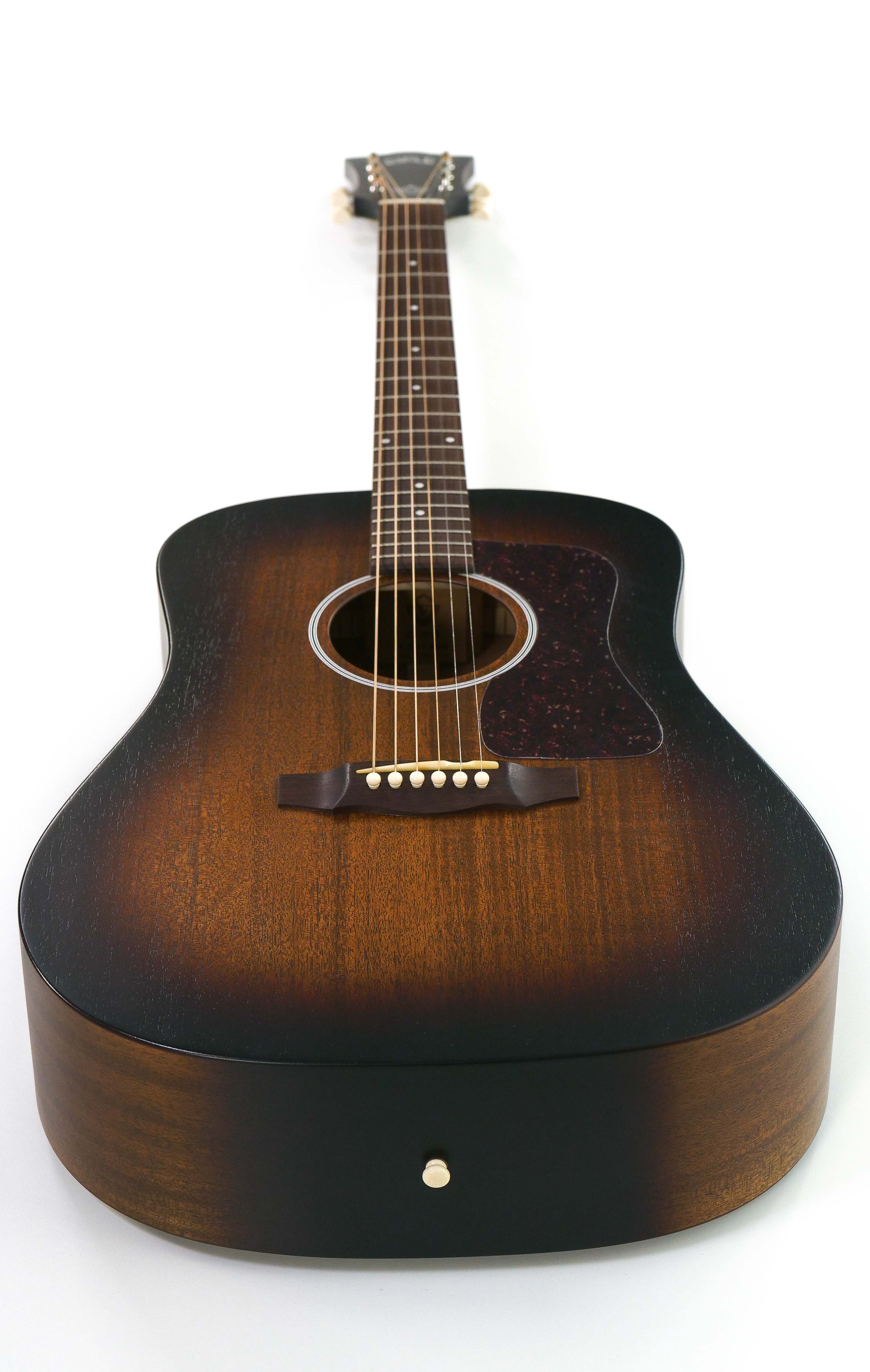 Guild Vintage Sunburst Acoustic Guitar Mahogany