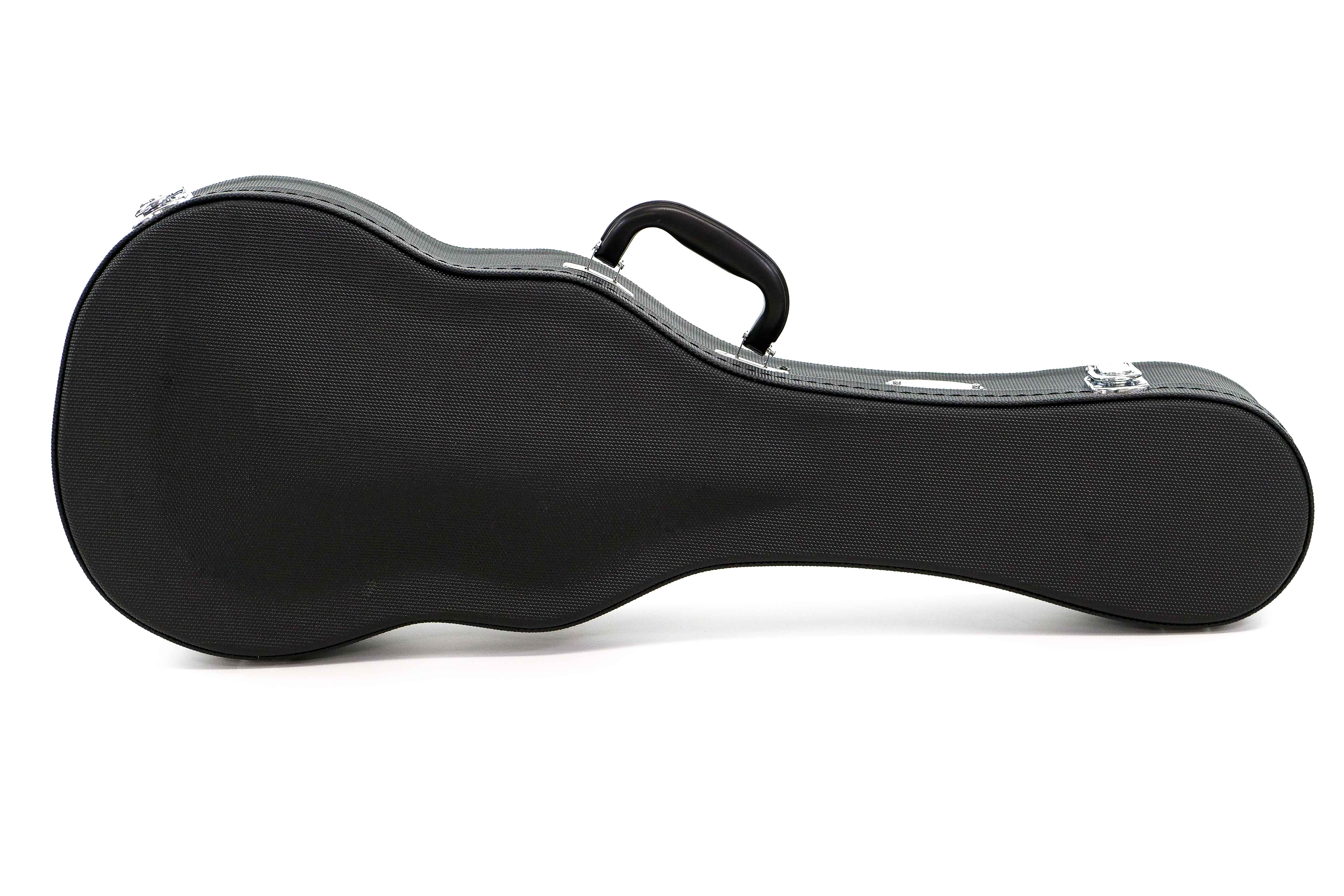 Ohana UCH-24L Black Super Concert Ukulele Hardshell Case